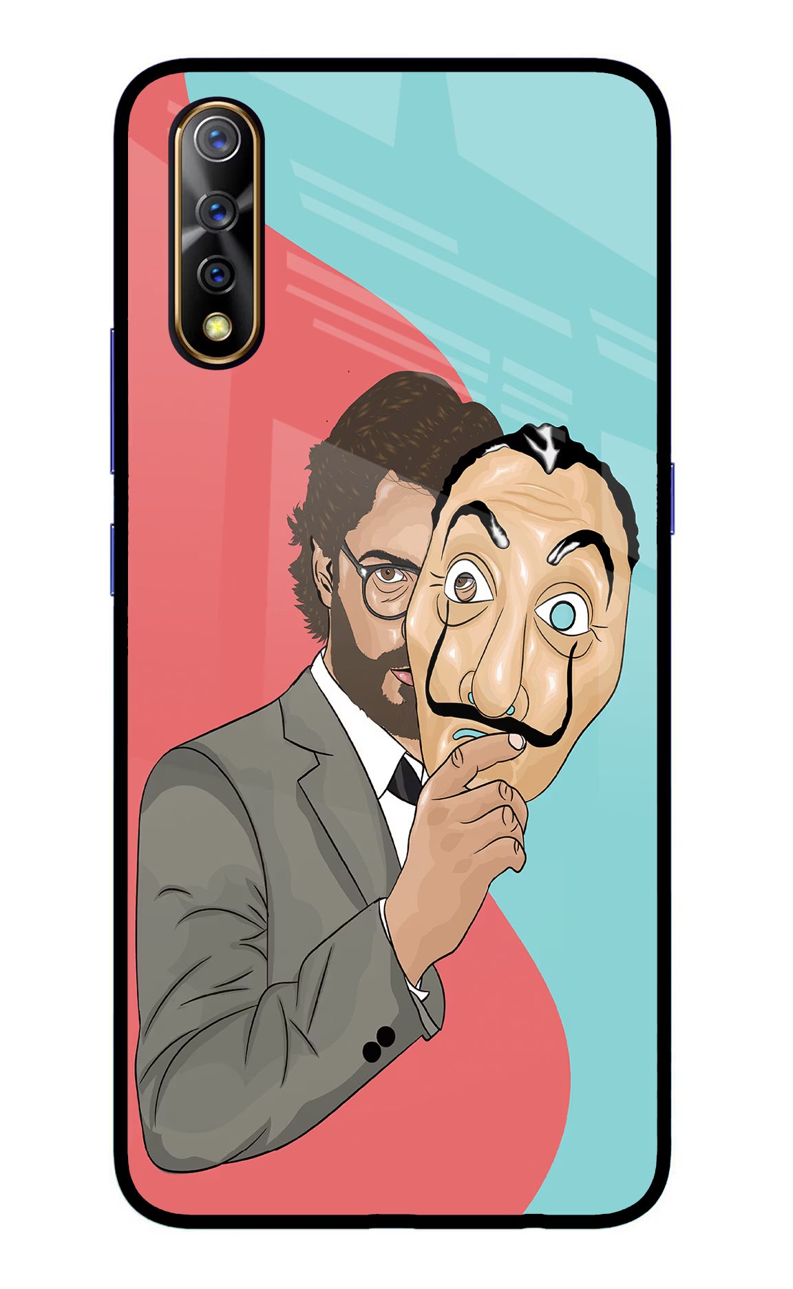 Professor Vivo S1/Z1x Glass Case - Professor Vivo S1/Z1x Glass Case Professor Vivo S1/Z1x Glass Case