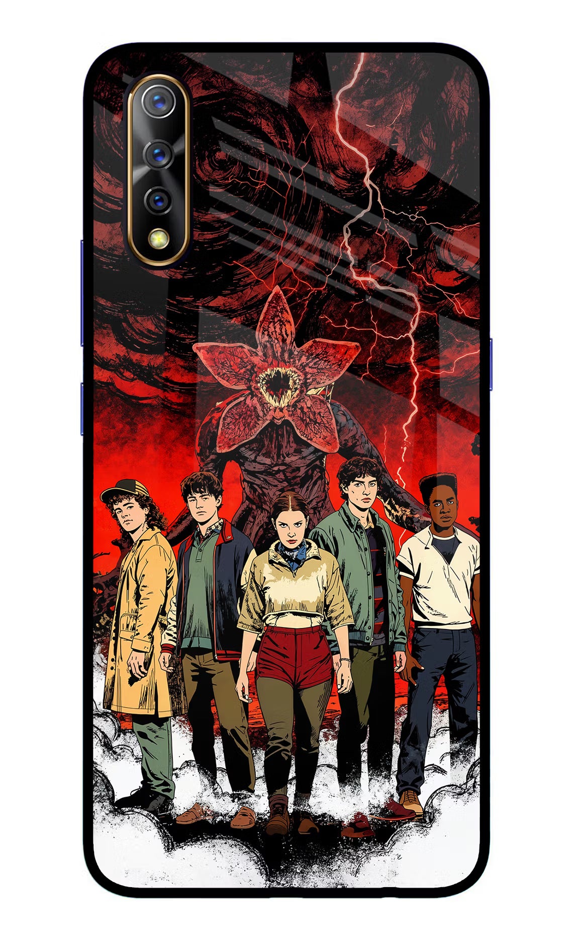 Ordinary Things Characters Vivo S1/Z1x Glass Case - Ordinary Things Characters Vivo S1/Z1x Glass Case Ordinary Things Characters Vivo S1/Z1x Glass Case