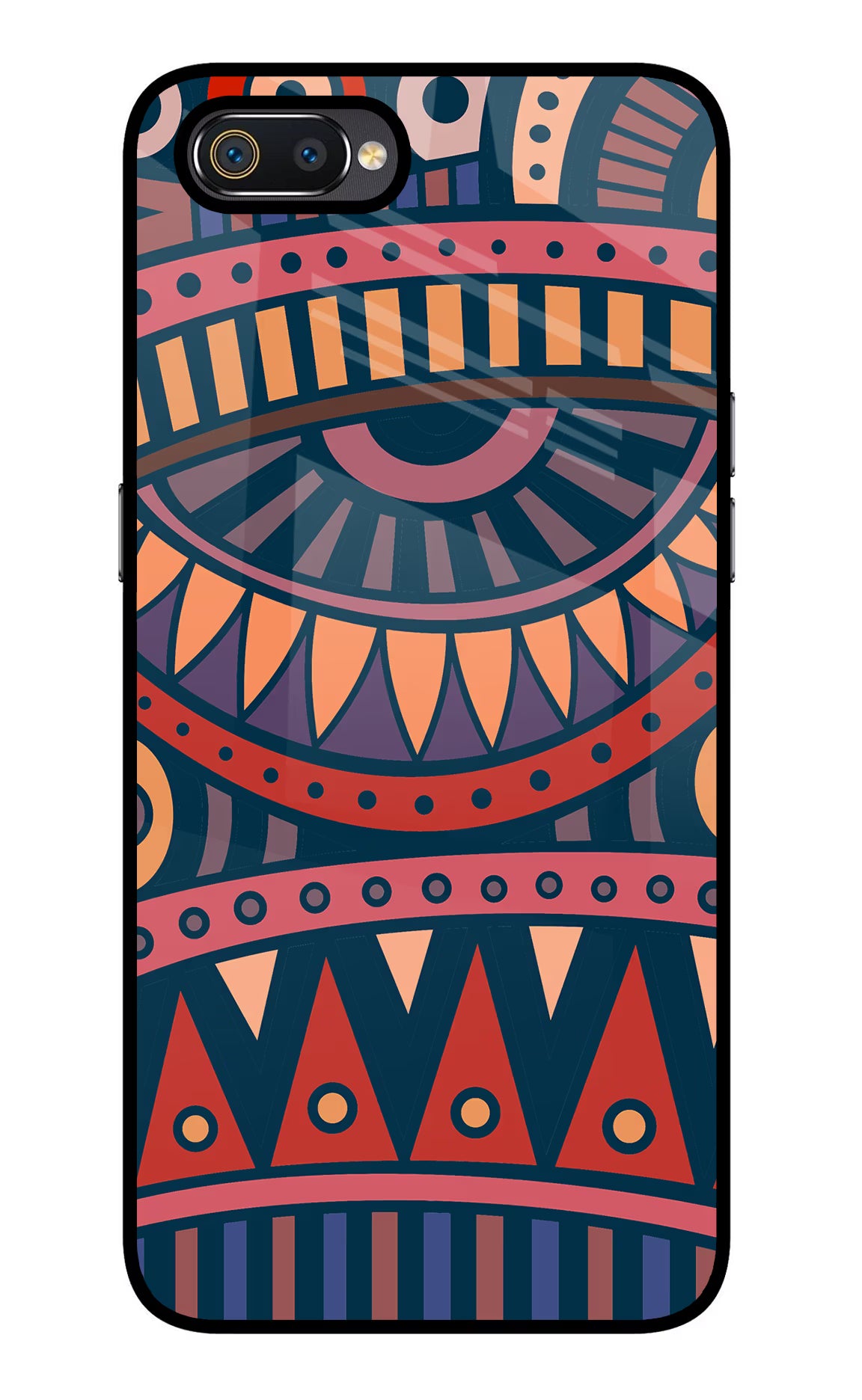 African Culture Design Realme C2 Glass Case - African Culture Design Realme C2 Glass Case African Culture Design Realme C2 Glass Case