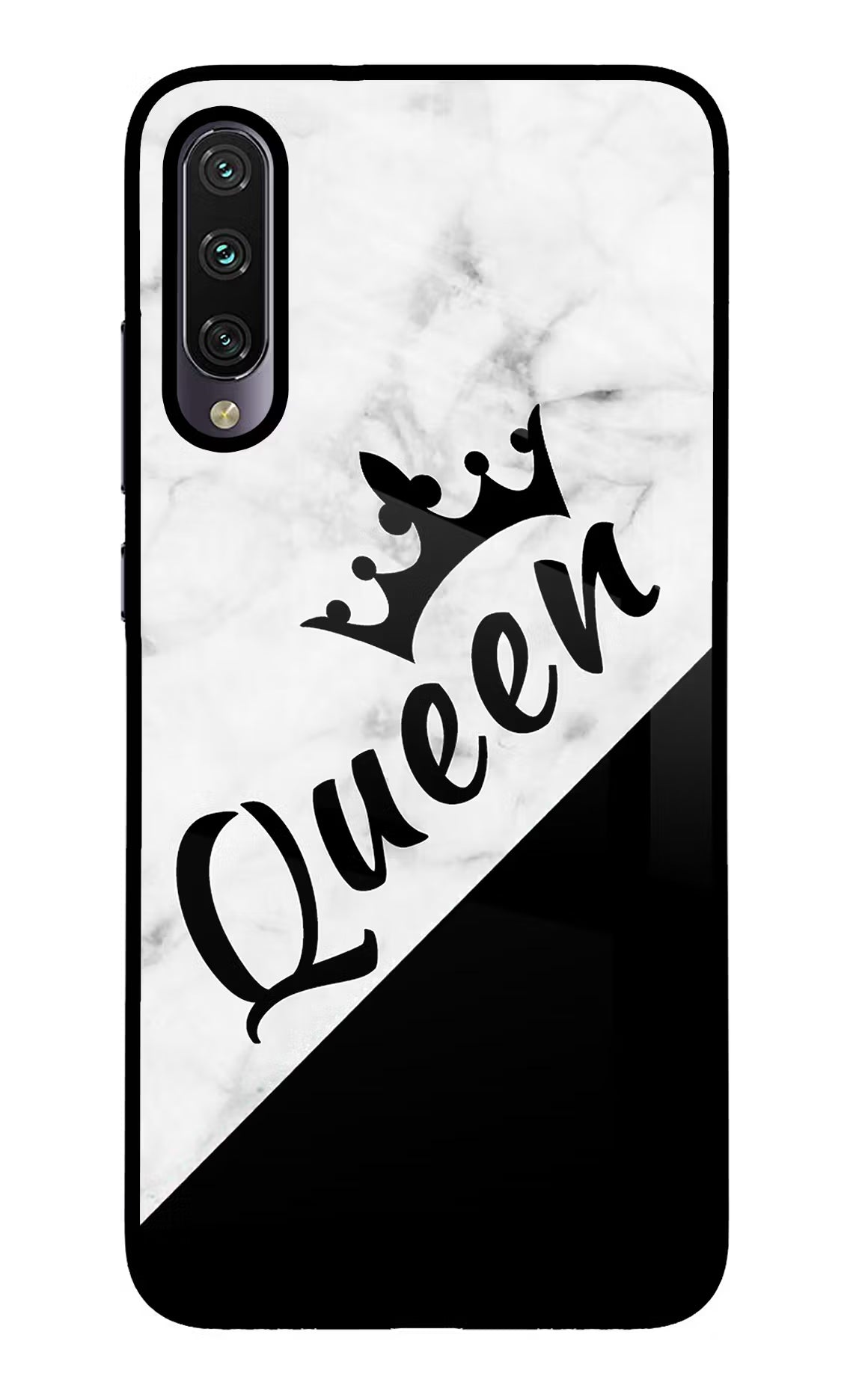 Queen Mi A3 Glass Case - Queen Mi A3 Glass Case Queen Mi A3 Glass Case