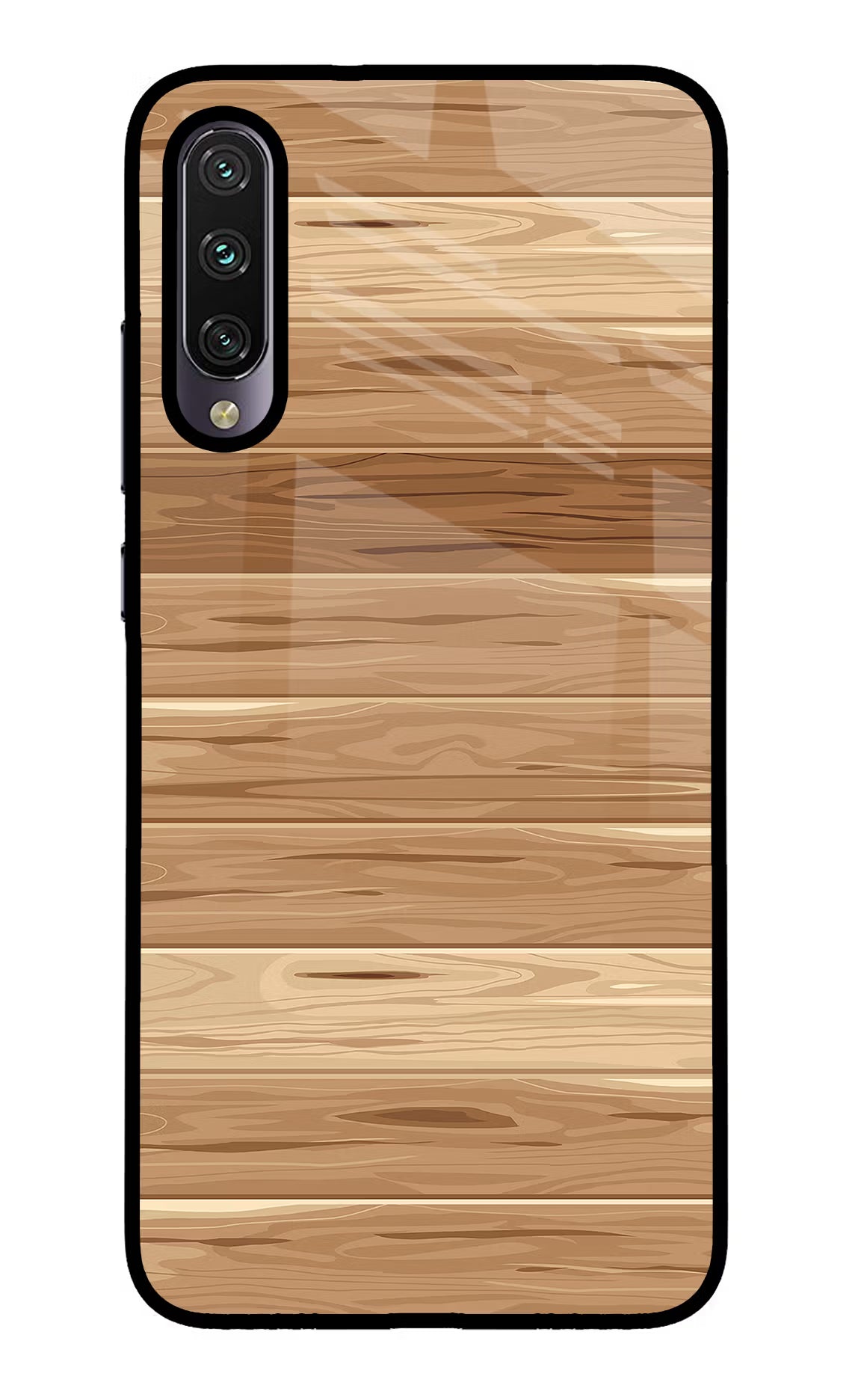 Wooden Vector Mi A3 Glass Case - Wooden Vector Mi A3 Glass Case Wooden Vector Mi A3 Glass Case