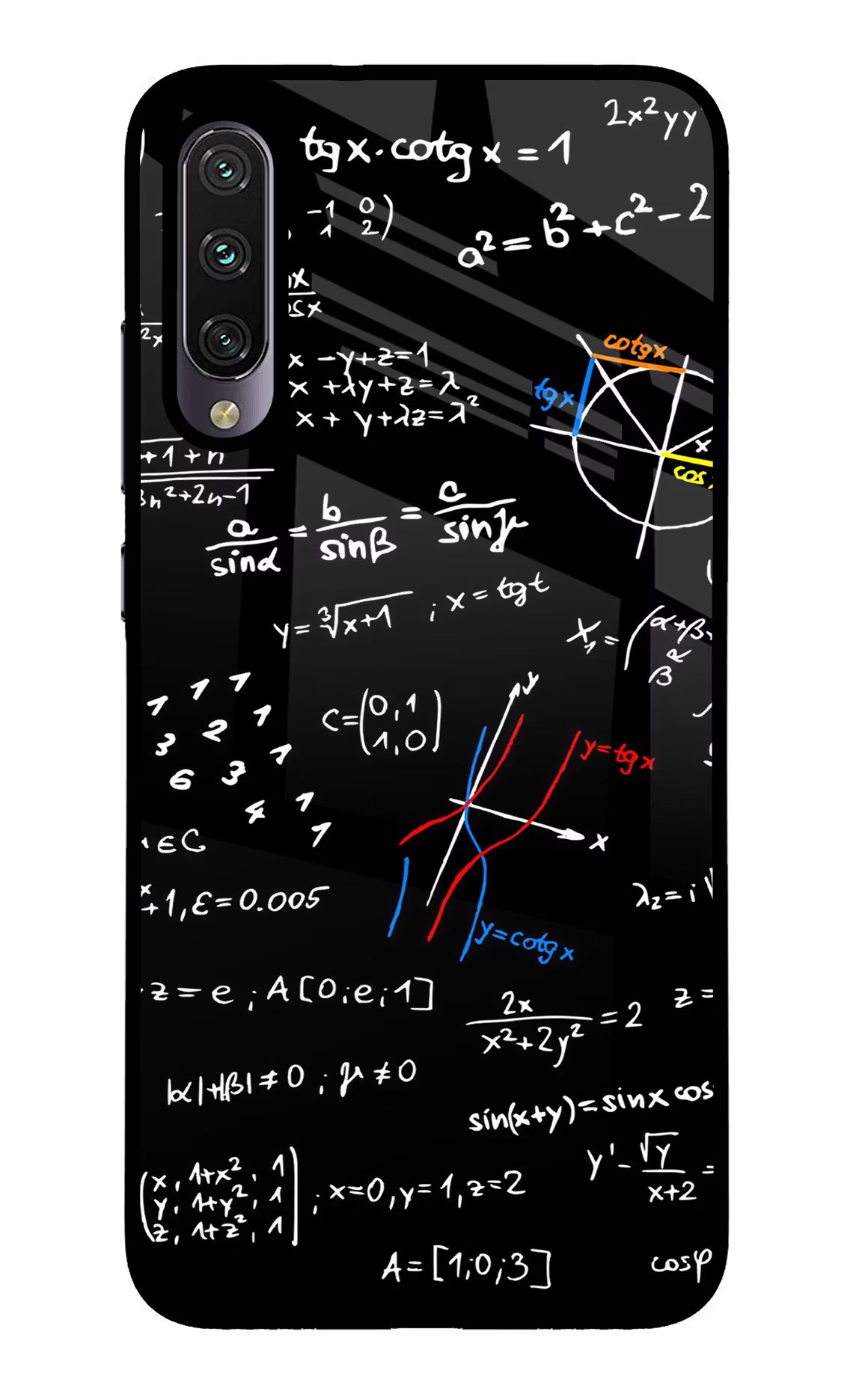 Mathematics Formula Mi A3 Glass Case - Mathematics Formula Mi A3 Glass Case Mathematics Formula Mi A3 Glass Case