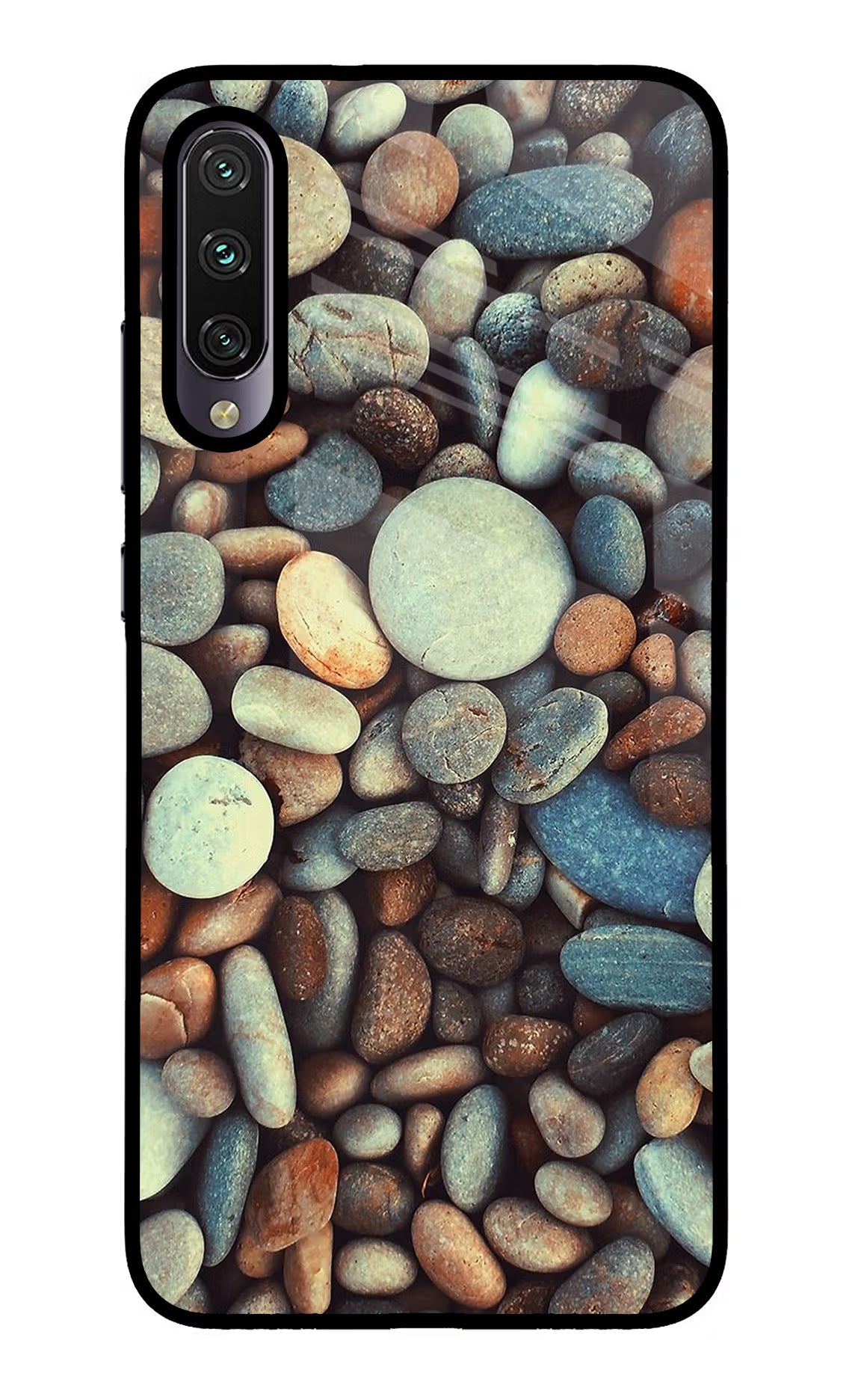 Pebble Mi A3 Glass Case - Pebble Mi A3 Glass Case Pebble Mi A3 Glass Case