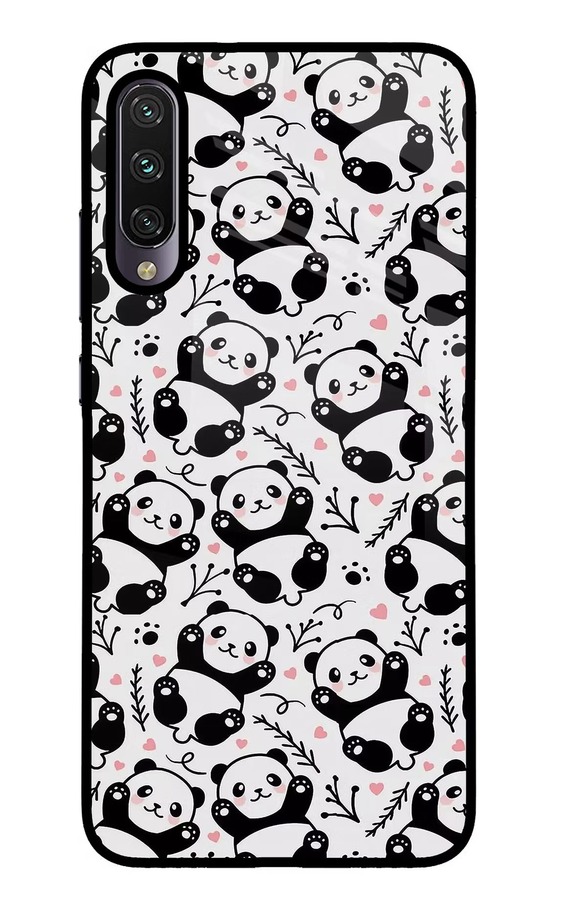 Cute Panda Mi A3 Glass Case - Cute Panda Mi A3 Glass Case Cute Panda Mi A3 Glass Case