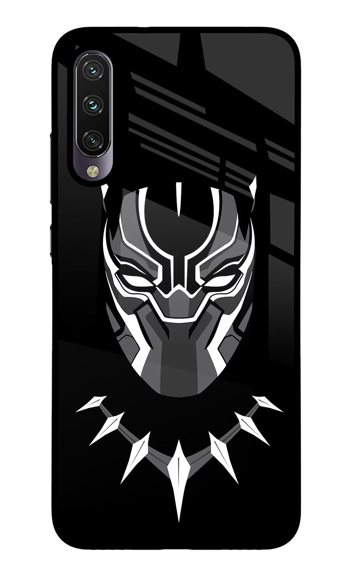 Black Panther Mi A3 Glass Case - Black Panther Mi A3 Glass Case Black Panther Mi A3 Glass Case