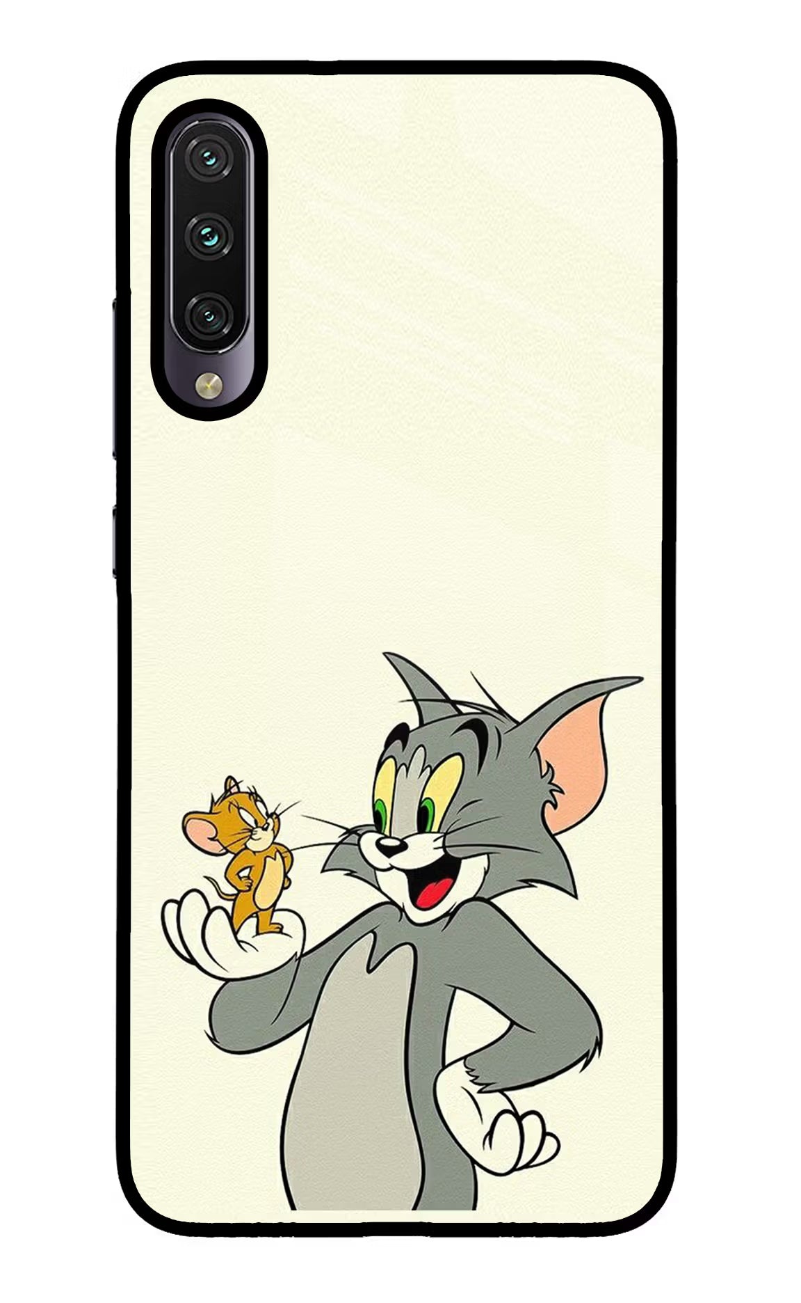Tom & Jerry Mi A3 Glass Case - Tom & Jerry Mi A3 Glass Case Tom & Jerry Mi A3 Glass Case