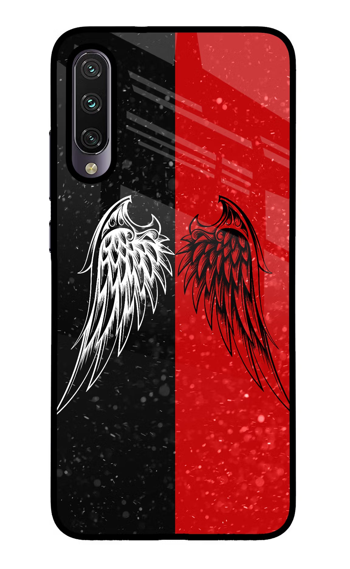 Wings Mi A3 Glass Case - Wings Mi A3 Glass Case Wings Mi A3 Glass Case