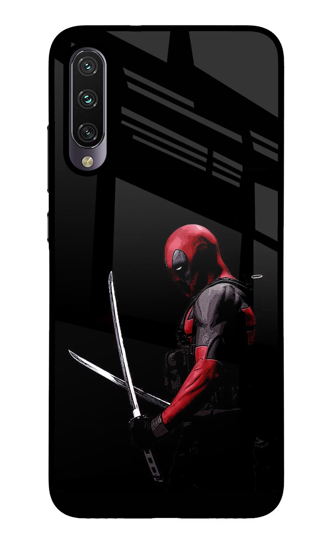 Deadpool Mi A3 Glass Case - Deadpool Mi A3 Glass Case Deadpool Mi A3 Glass Case