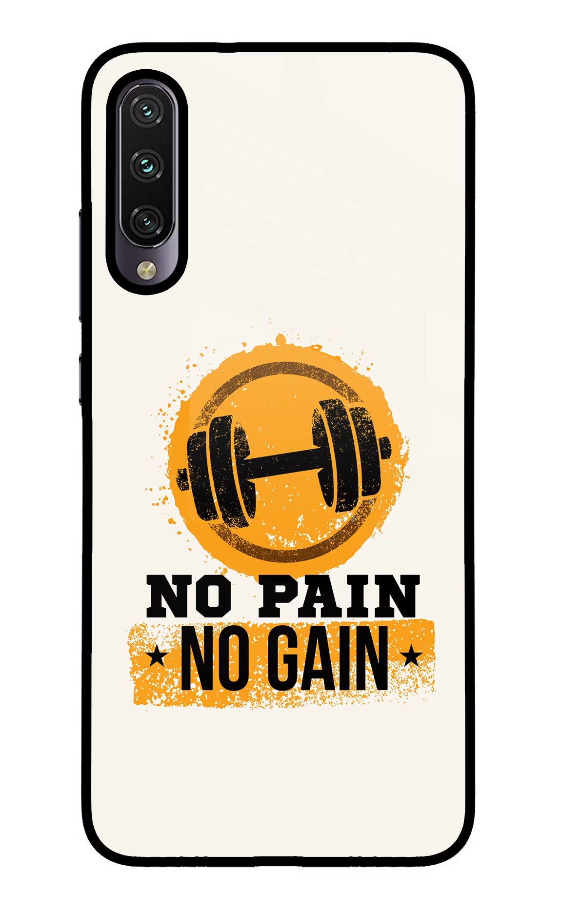 No Pain No Gain Mi A3 Glass Case - No Pain No Gain Mi A3 Glass Case No Pain No Gain Mi A3 Glass Case