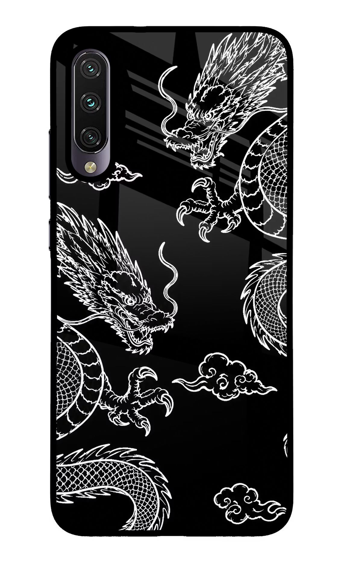 Twin Dragons Mi A3 Glass Case - Twin Dragons Mi A3 Glass Case Twin Dragons Mi A3 Glass Case
