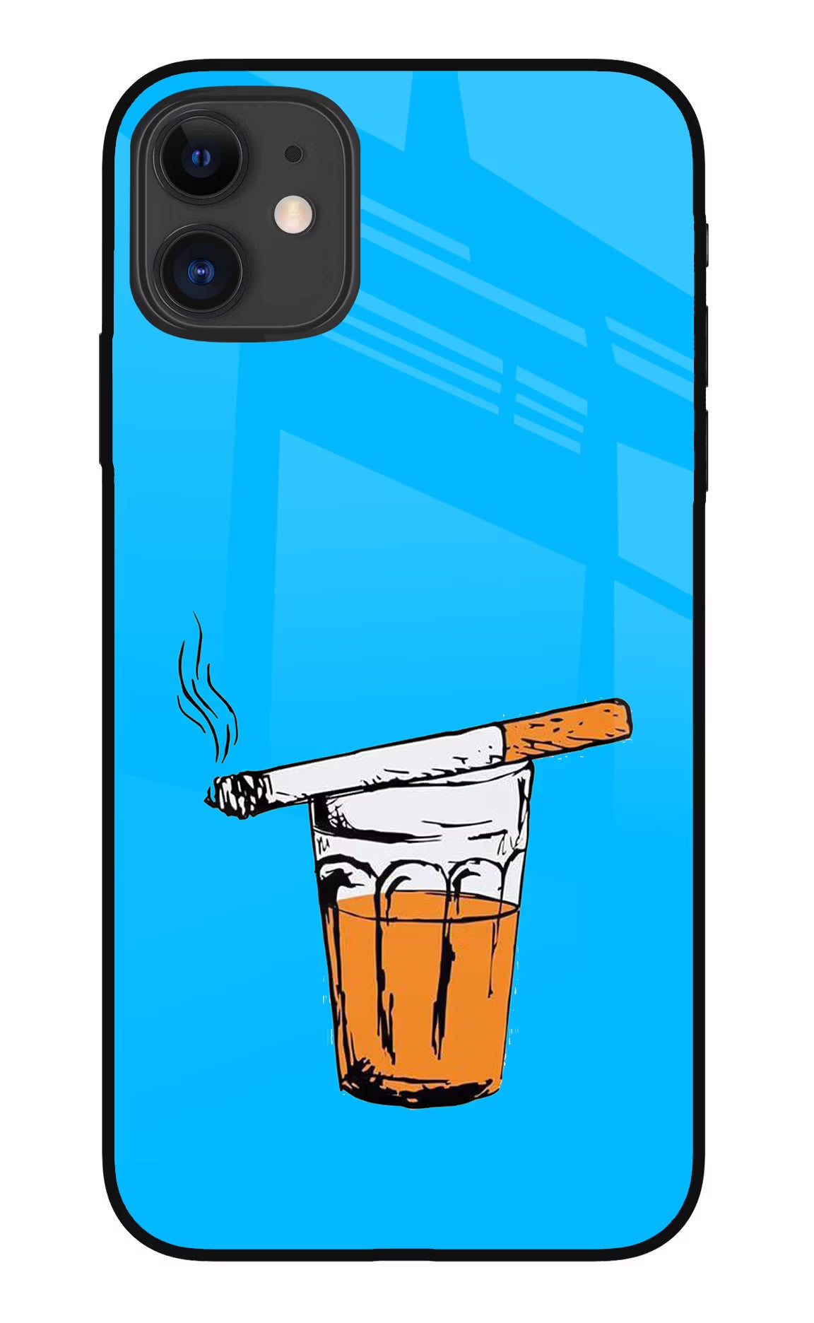 Chai Sutta iPhone 11 Glass Case - Chai Sutta iPhone 11 Glass Case Chai Sutta iPhone 11 Glass Case