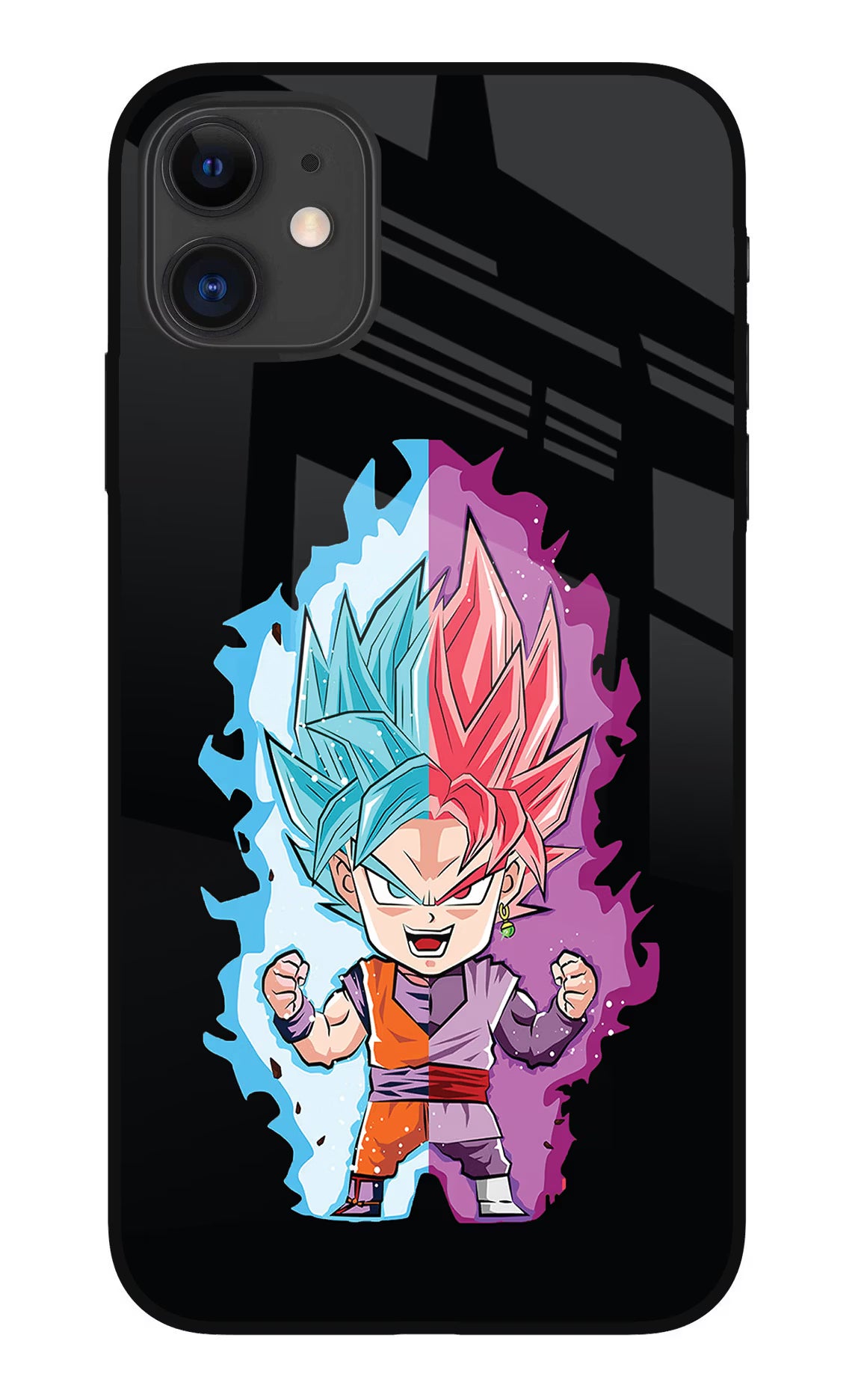 Chota Goku iPhone 11 Glass Case - Chota Goku iPhone 11 Glass Case Chota Goku iPhone 11 Glass Case