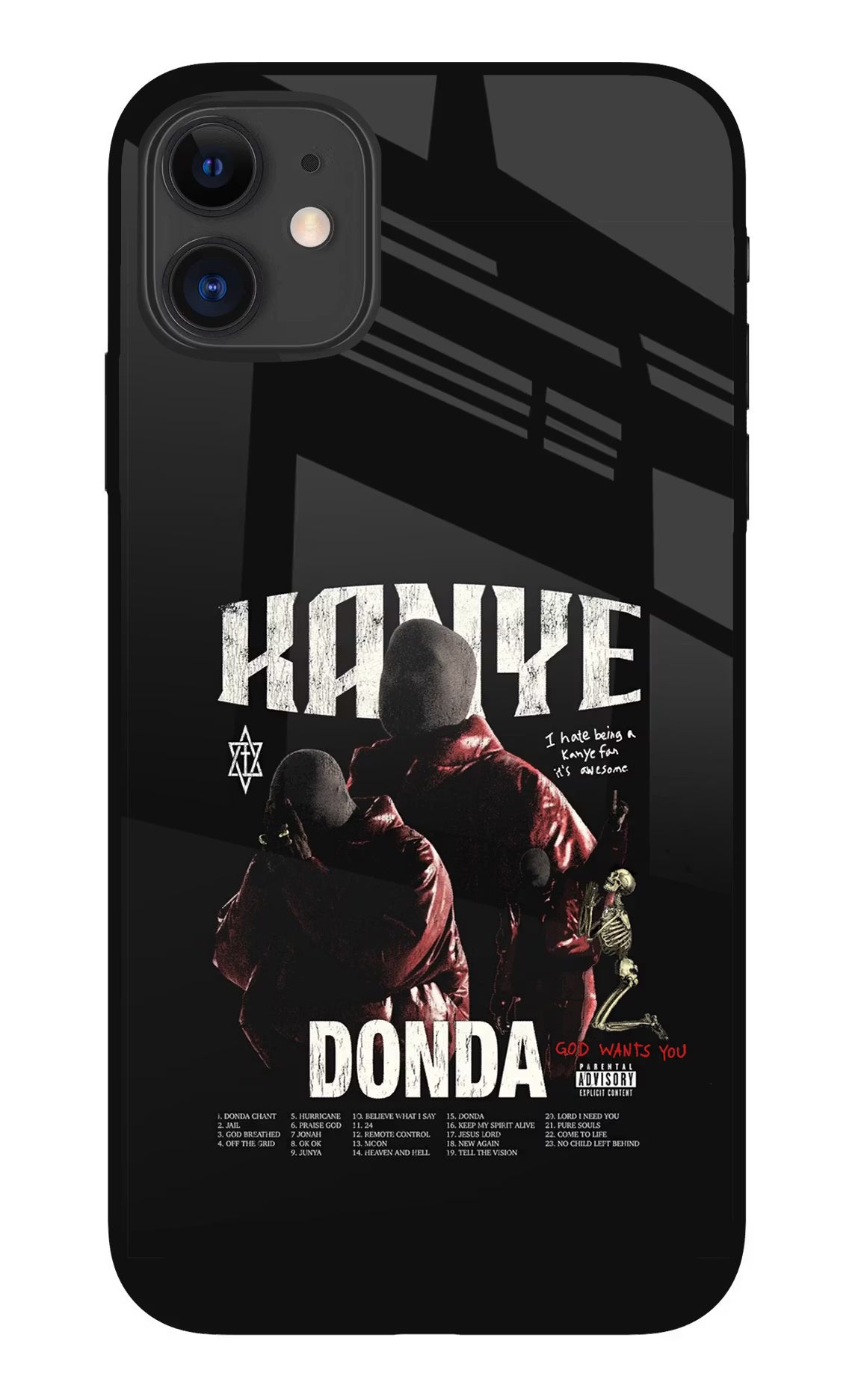 Donda Kanye West iPhone 11 Glass Case - Donda Kanye West iPhone 11 Glass Case Donda Kanye West iPhone 11 Glass Case