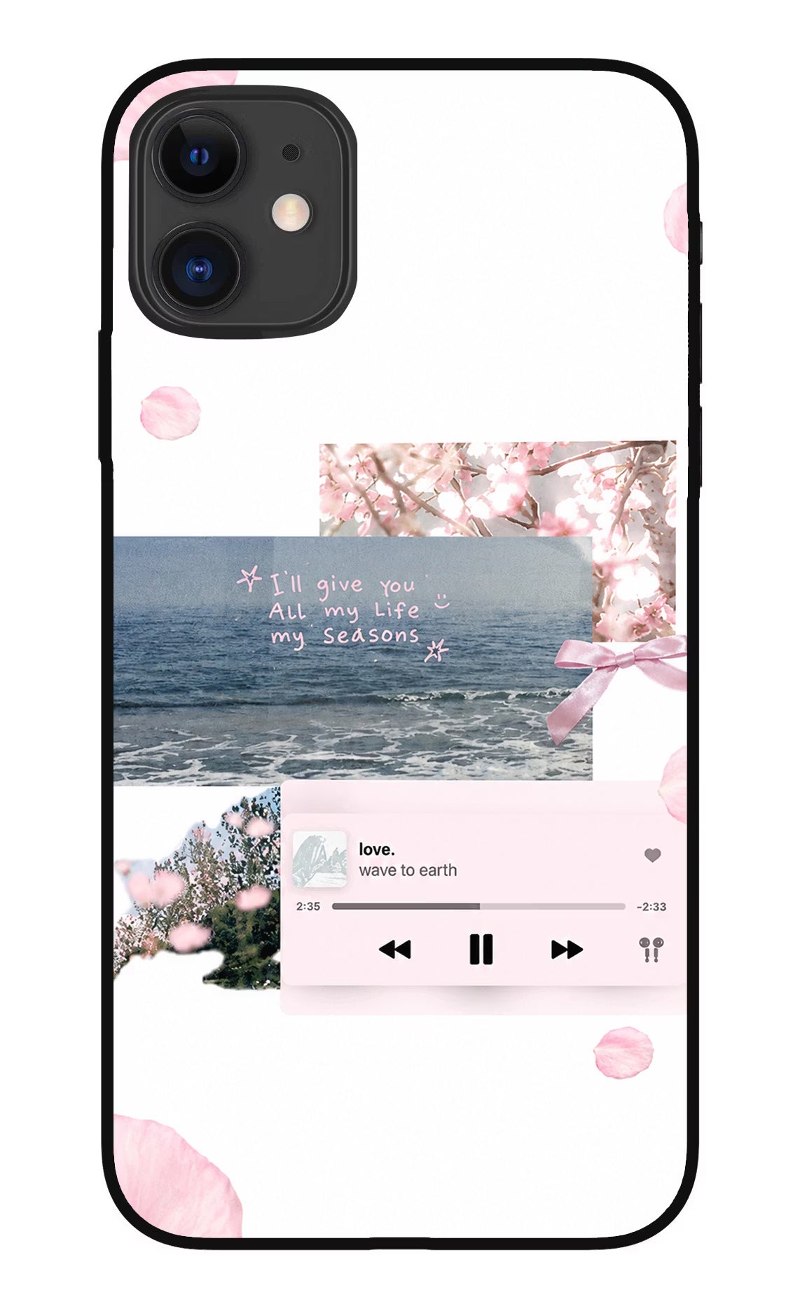 Wave to earth iPhone 11 Glass Case - Wave to earth iPhone 11 Glass Case Wave to earth iPhone 11 Glass Case