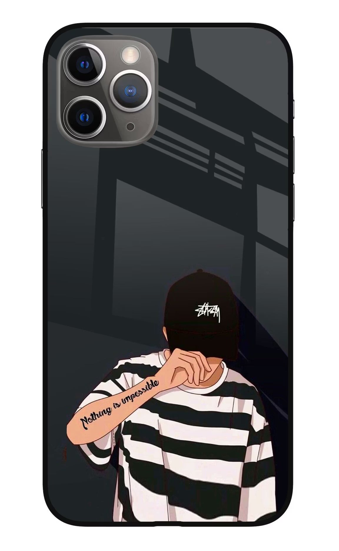 Aesthetic Boy iPhone 11 Pro Glass Case - Aesthetic Boy iPhone 11 Pro Glass Case Aesthetic Boy iPhone 11 Pro Glass Case