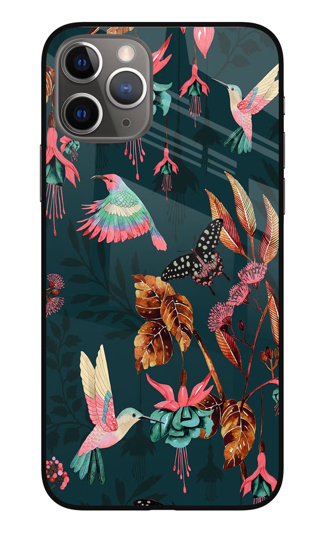 Birds iPhone 11 Pro Glass Case - Birds iPhone 11 Pro Glass Case Birds iPhone 11 Pro Glass Case