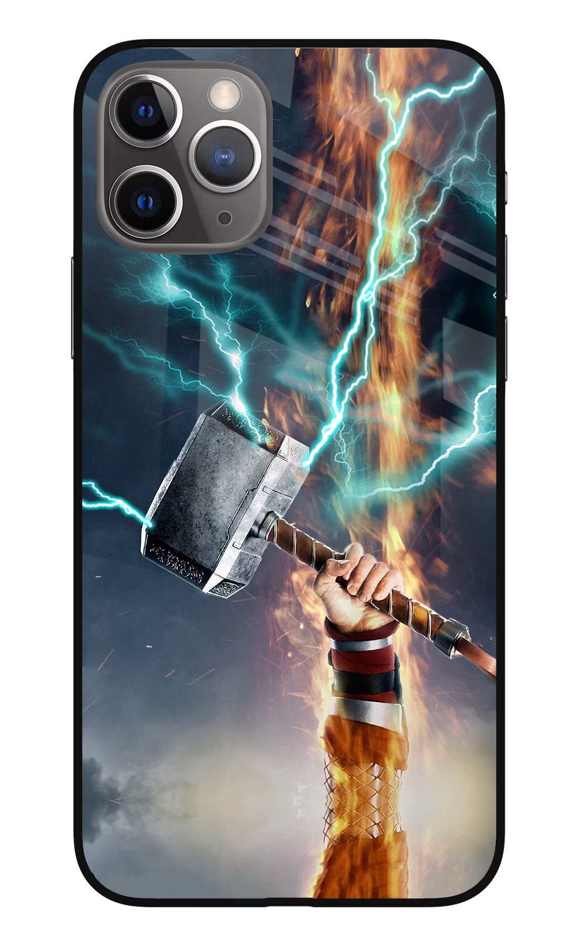 Thor Hammer Mjolnir iPhone 11 Pro Glass Case - Thor Hammer Mjolnir iPhone 11 Pro Glass Case Thor Hammer Mjolnir iPhone 11 Pro Glass Case