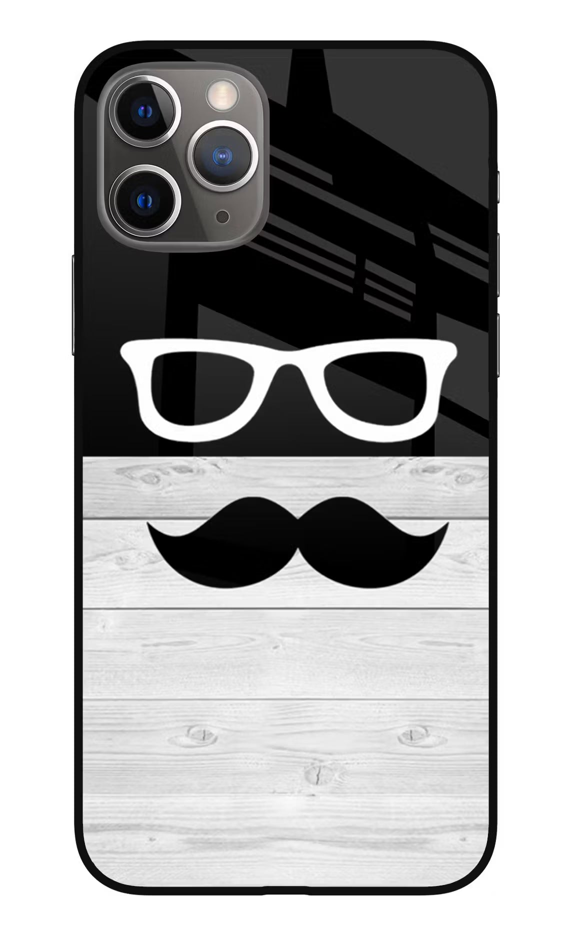 Mustache iPhone 11 Pro Max Glass Case - Mustache iPhone 11 Pro Max Glass Case Mustache iPhone 11 Pro Max Glass Case