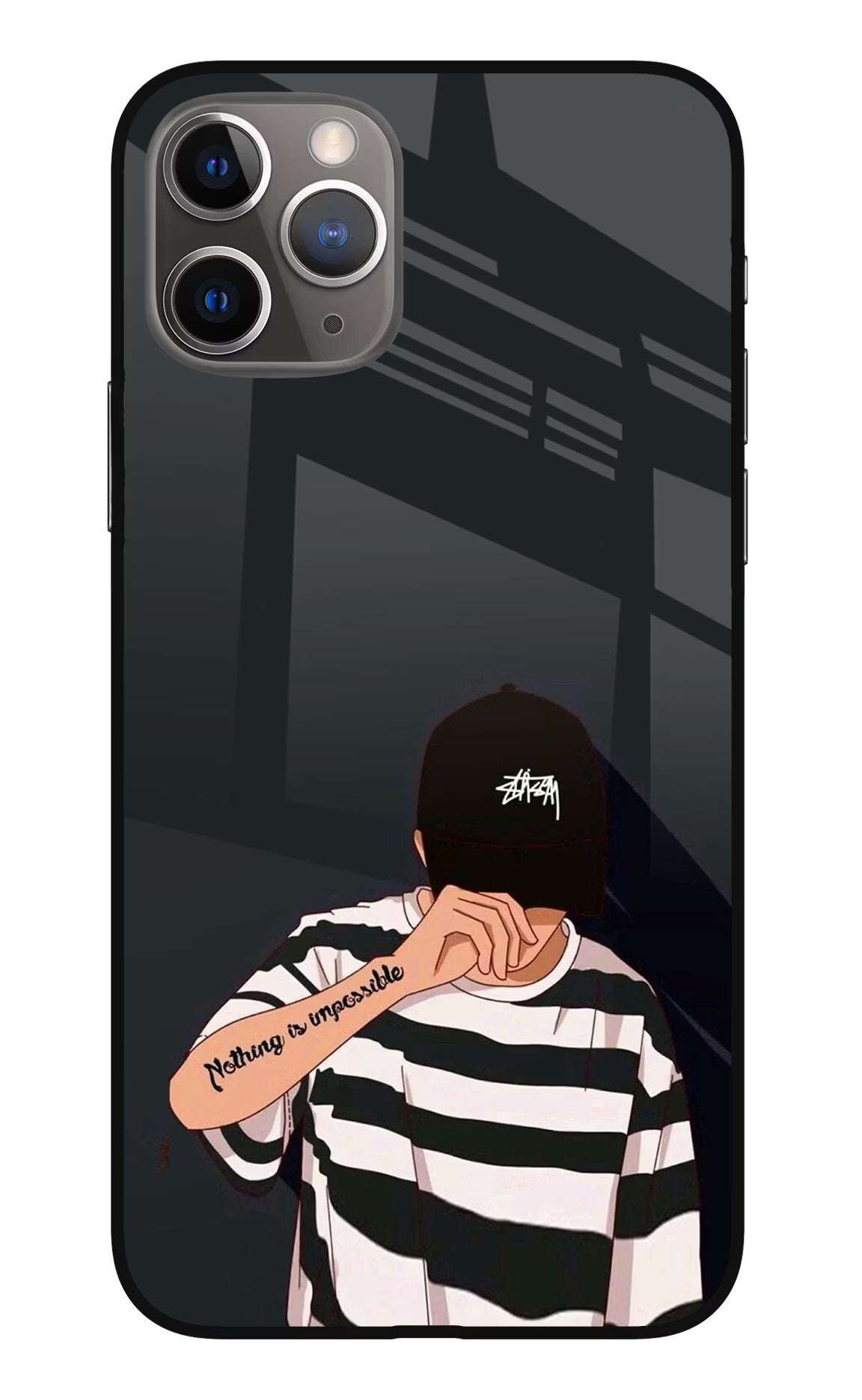 Aesthetic Boy iPhone 11 Pro Max Glass Case - Aesthetic Boy iPhone 11 Pro Max Glass Case Aesthetic Boy iPhone 11 Pro Max Glass Case