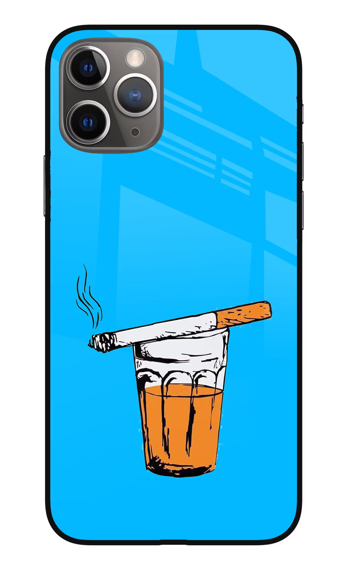 Chai Sutta iPhone 11 Pro Max Glass Case - Chai Sutta iPhone 11 Pro Max Glass Case Chai Sutta iPhone 11 Pro Max Glass Case
