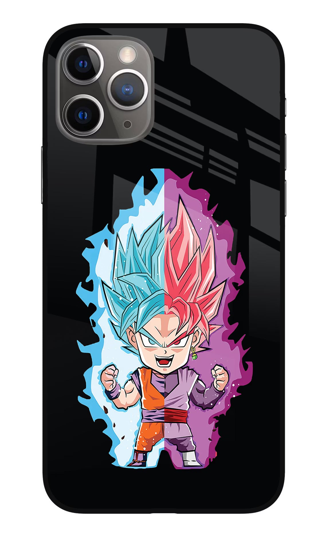 Chota Goku iPhone 11 Pro Max Glass Case - Chota Goku iPhone 11 Pro Max Glass Case Chota Goku iPhone 11 Pro Max Glass Case