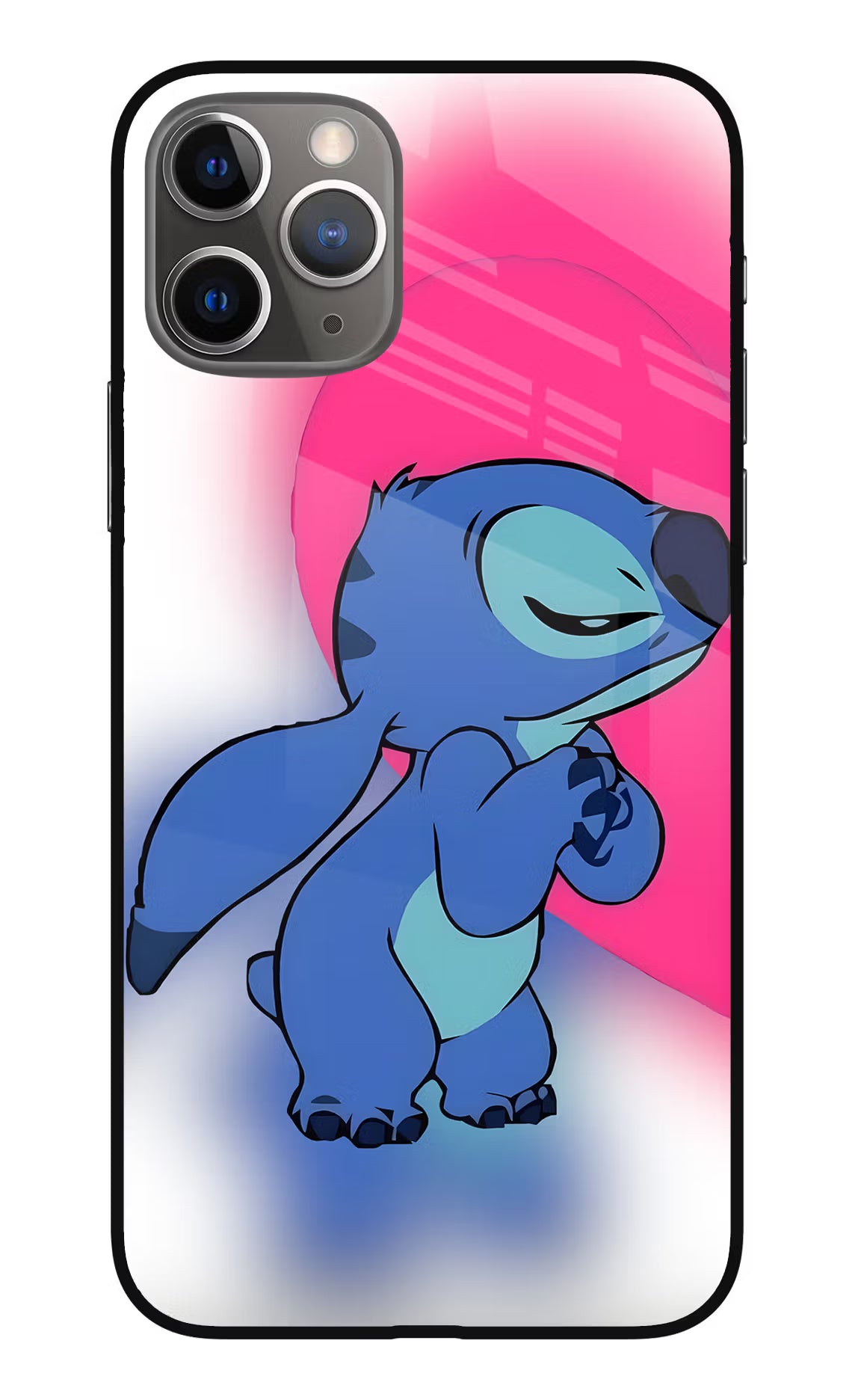 Stitch Hug iPhone 11 Pro Max Glass Case - Stitch Hug iPhone 11 Pro Max Glass Case Stitch Hug iPhone 11 Pro Max Glass Case