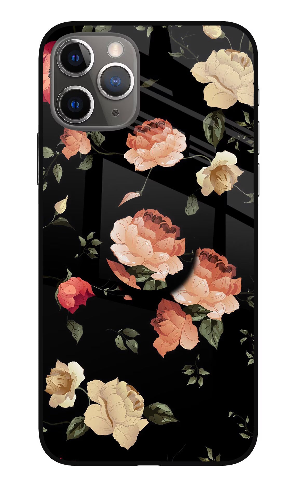 Flowers iPhone 11 Pro Max Glass Case - Flowers iPhone 11 Pro Max Glass Case Flowers iPhone 11 Pro Max Glass Case