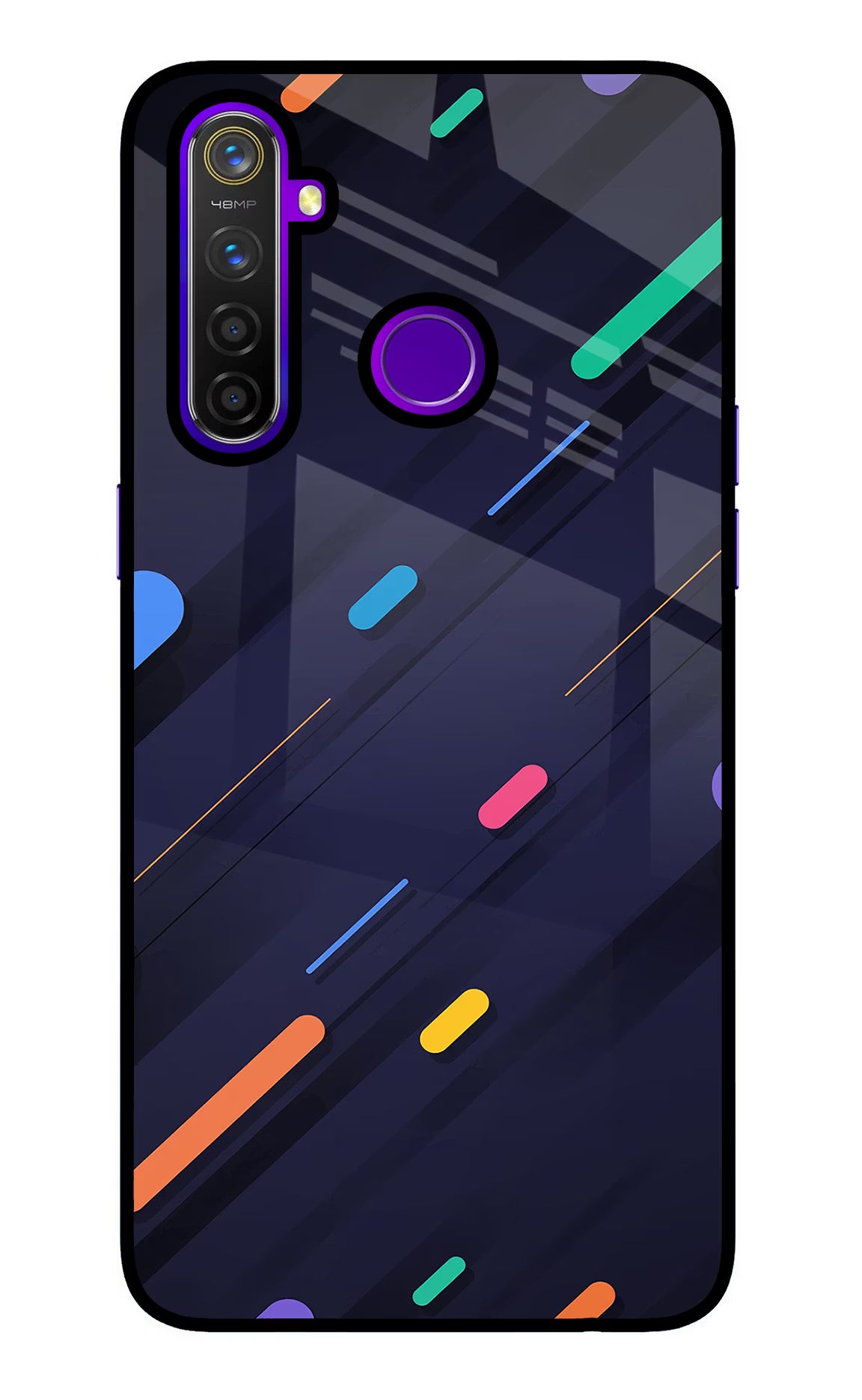 Abstract Design Realme 5 Pro Glass Case - Abstract Design Realme 5 Pro Glass Case Abstract Design Realme 5 Pro Glass Case