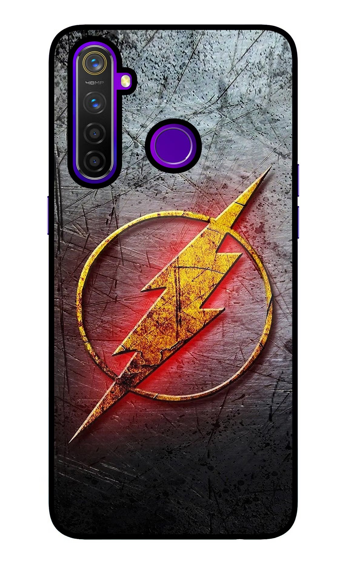 Flash Realme 5 Pro Glass Case - Flash Realme 5 Pro Glass Case Flash Realme 5 Pro Glass Case