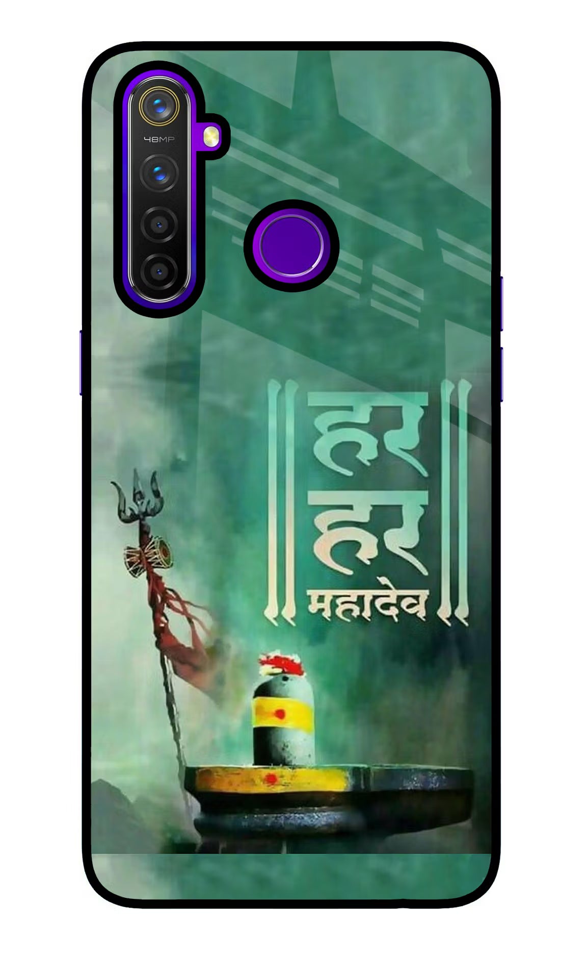Har Har Mahadev Shivling Realme 5 Pro Glass Case - Har Har Mahadev Shivling Realme 5 Pro Glass Case Har Har Mahadev Shivling Realme 5 Pro Glass Case