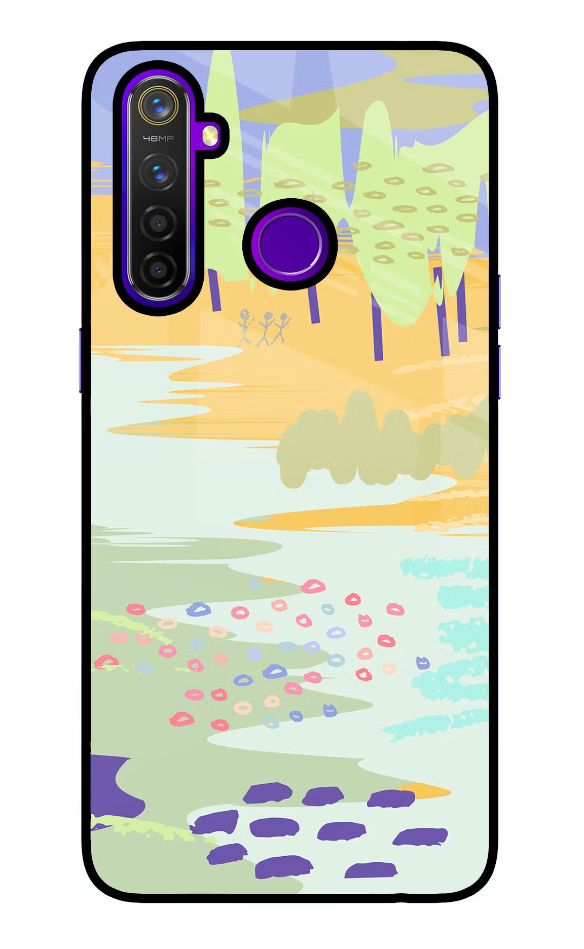 Scenery Realme 5 Pro Glass Case - Scenery Realme 5 Pro Glass Case Scenery Realme 5 Pro Glass Case