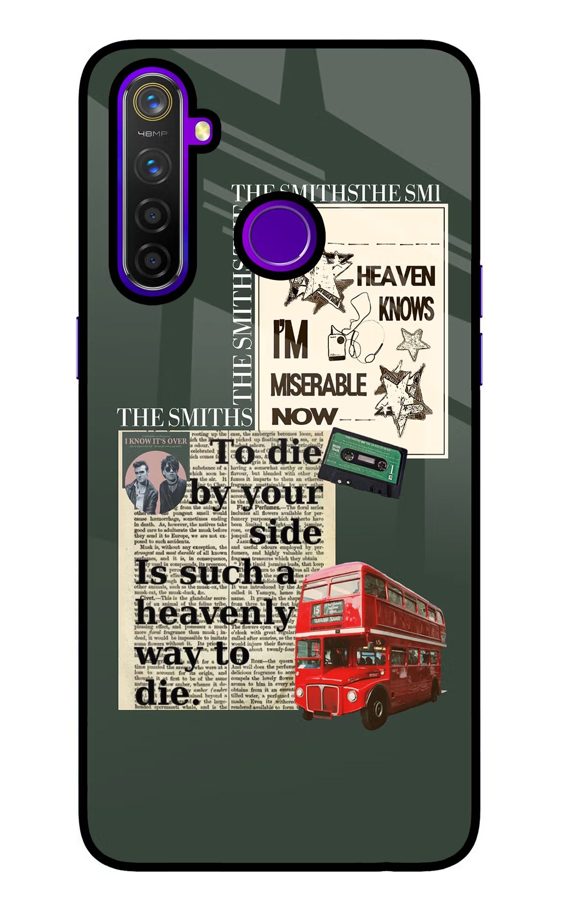 The Smiths Realme 5 Pro Glass Case - The Smiths Realme 5 Pro Glass Case The Smiths Realme 5 Pro Glass Case