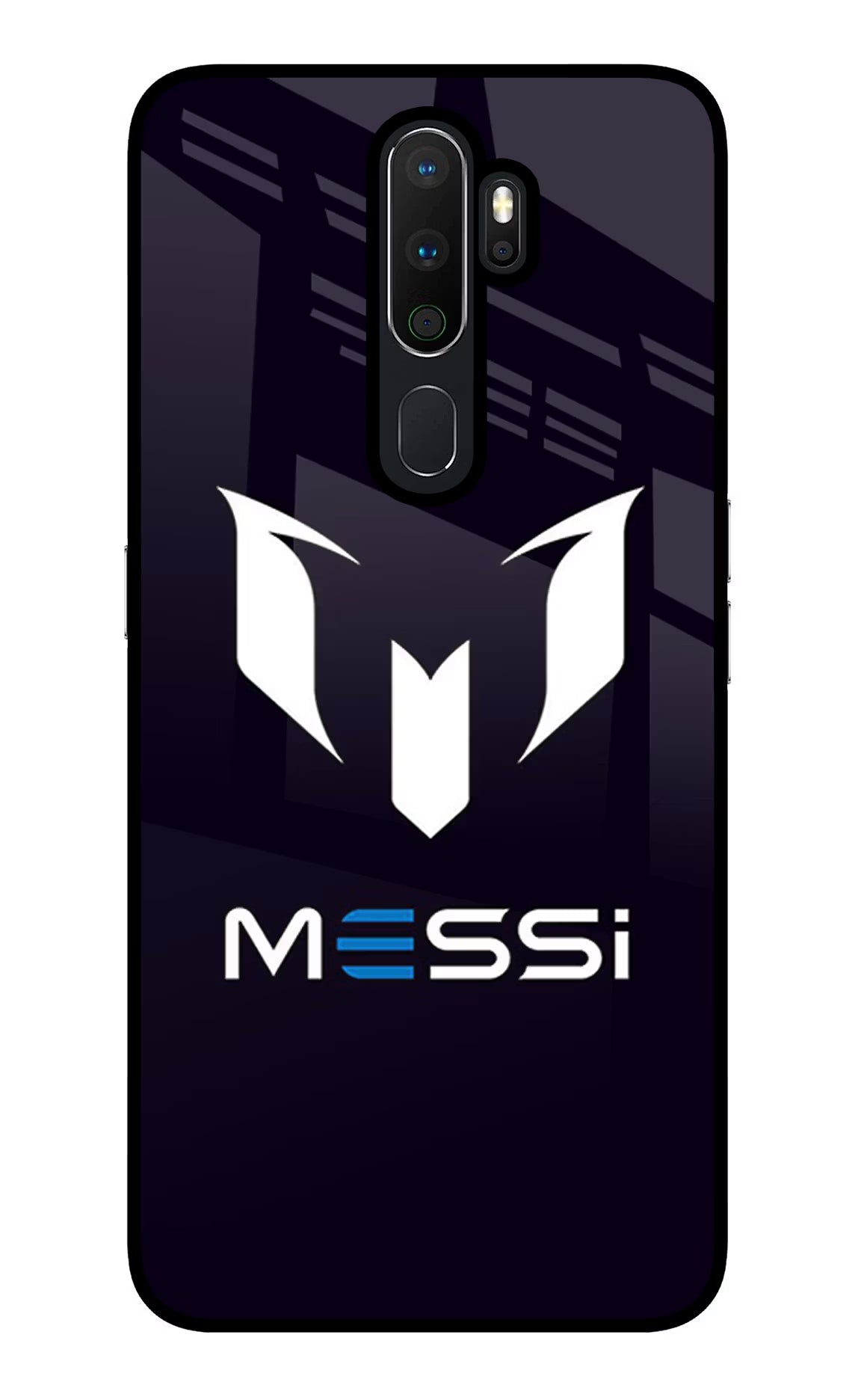 Messi Logo Oppo A5 2020/A9 2020 Glass Case - Messi Logo Oppo A5 2020/A9 2020 Glass Case Messi Logo Oppo A5 2020/A9 2020 Glass Case