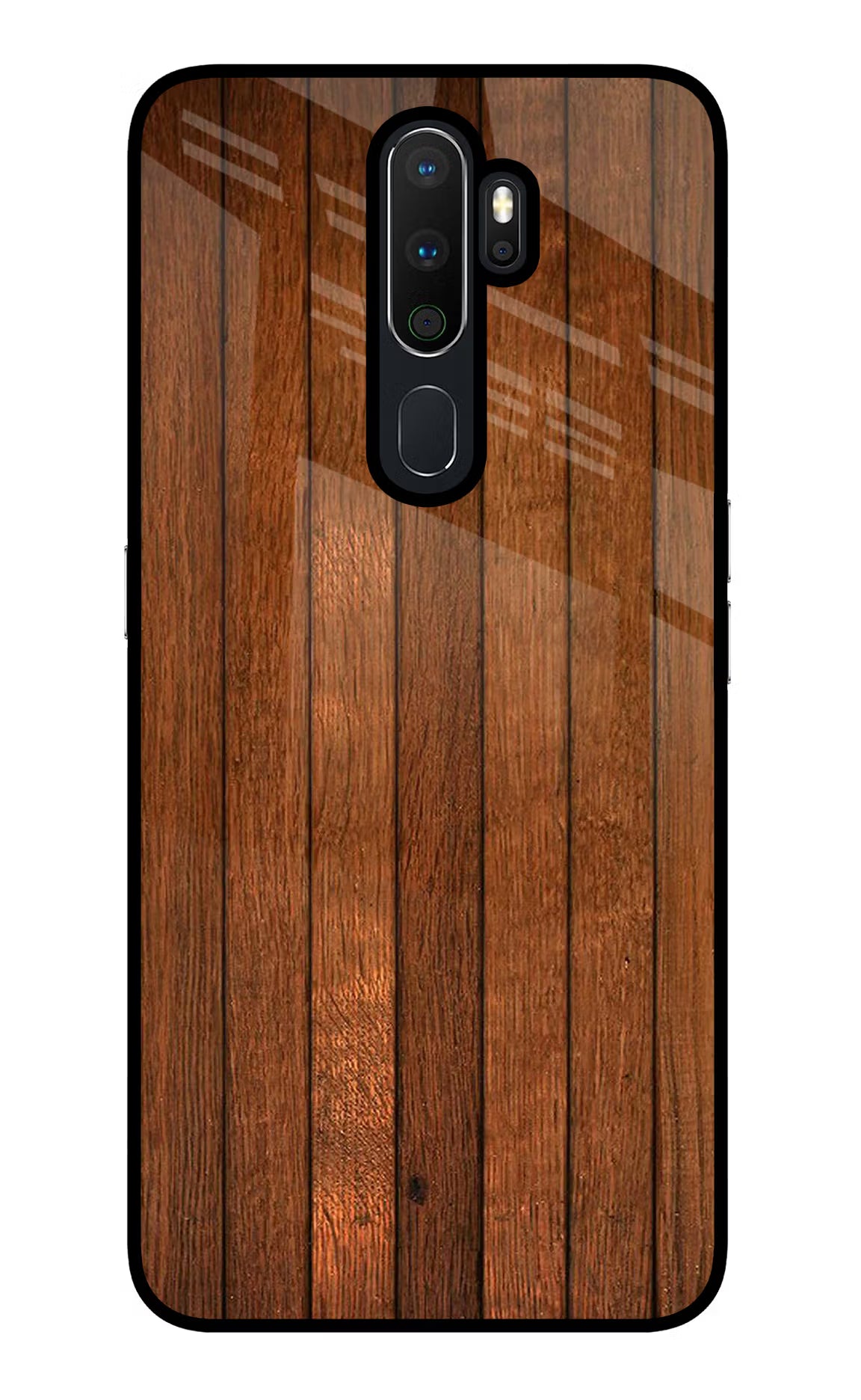 Wooden Artwork Bands Oppo A5 2020/A9 2020 Glass Case - Wooden Artwork Bands Oppo A5 2020/A9 2020 Glass Case Wooden Artwork Bands Oppo A5 2020/A9 2020 Glass Case