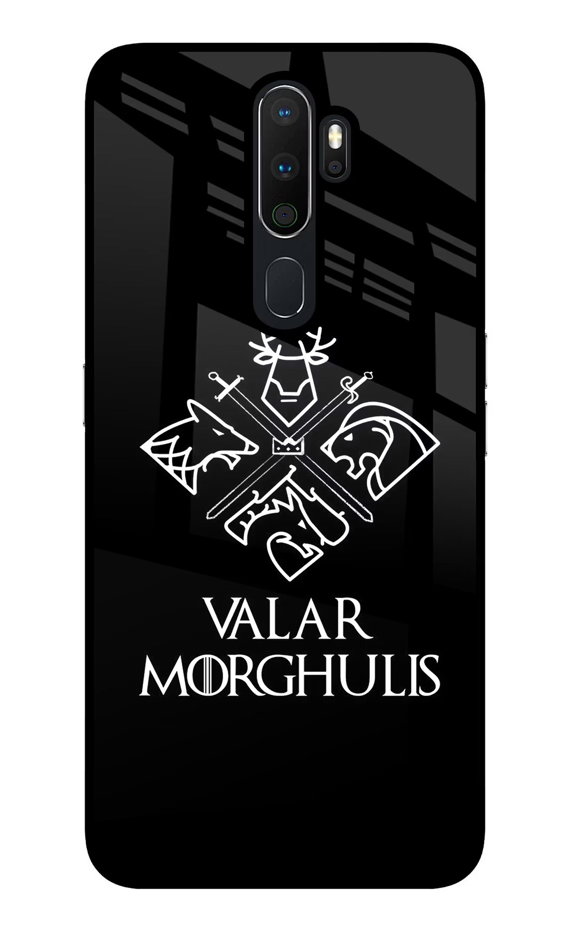 Valar Morghulis | Game Of Thrones Oppo A5 2020/A9 2020 Glass Case - Valar Morghulis | Game Of Thrones Oppo A5 2020/A9 2020 Glass Case Valar Morghulis | Game Of Thrones Oppo A5 2020/A9 2020 Glass Case