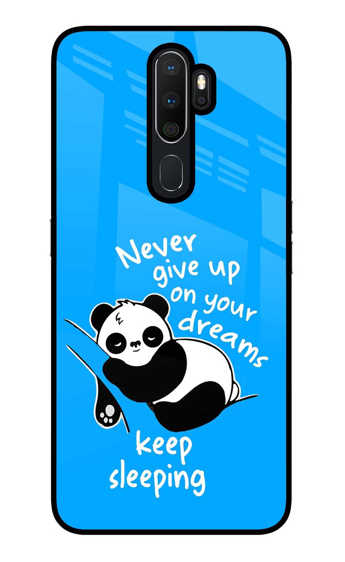 Keep Sleeping Oppo A5 2020/A9 2020 Glass Case - Keep Sleeping Oppo A5 2020/A9 2020 Glass Case Keep Sleeping Oppo A5 2020/A9 2020 Glass Case
