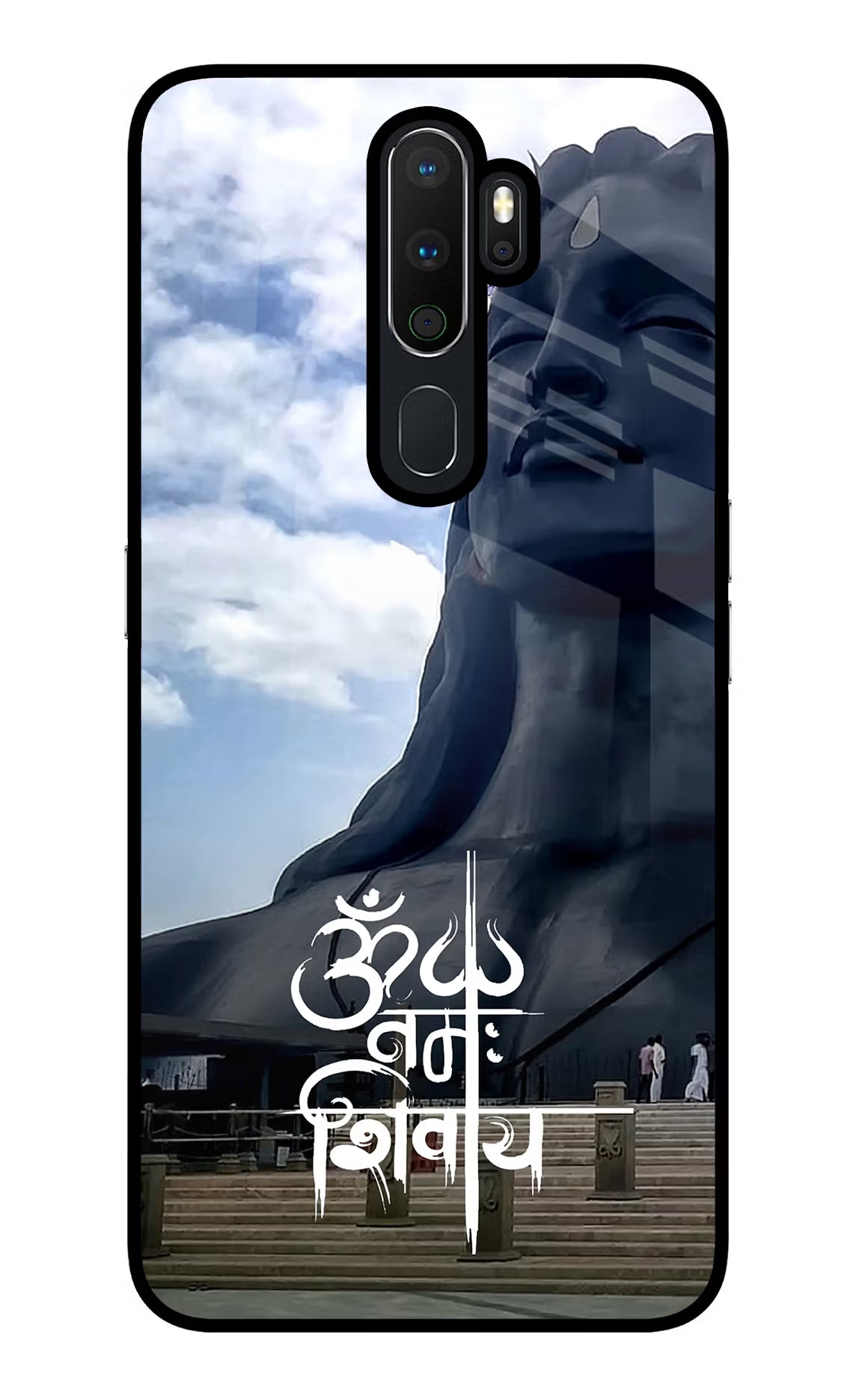 Om Namah Shivay Oppo A5 2020/A9 2020 Glass Case - Om Namah Shivay Oppo A5 2020/A9 2020 Glass Case Om Namah Shivay Oppo A5 2020/A9 2020 Glass Case