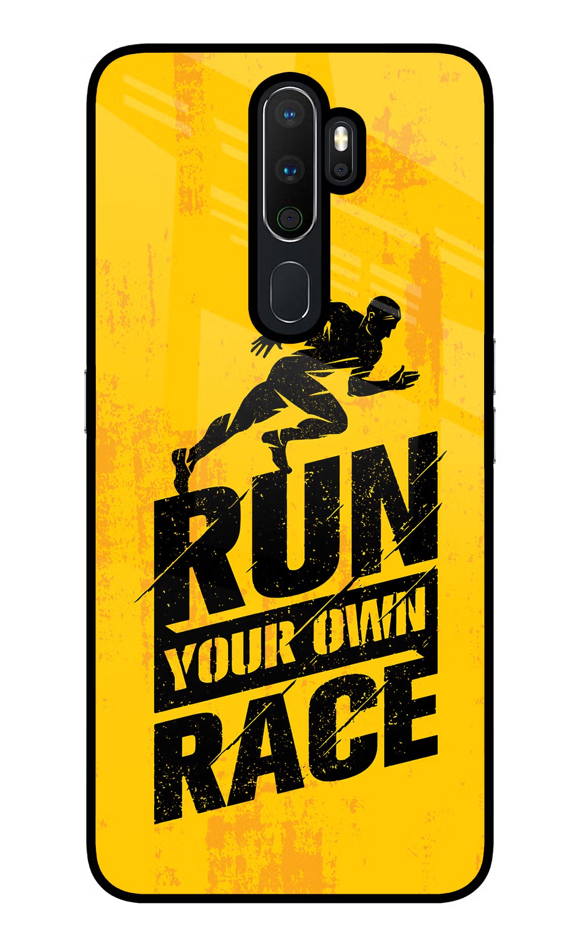 Run Your Own Race Oppo A5 2020/A9 2020 Glass Case - Run Your Own Race Oppo A5 2020/A9 2020 Glass Case Run Your Own Race Oppo A5 2020/A9 2020 Glass Case