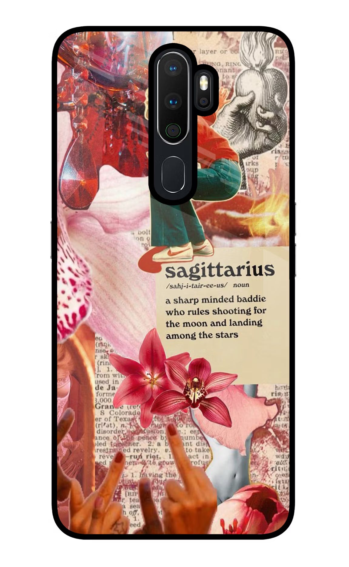 Sagittarius Zodiac Oppo A5 2020/A9 2020 Glass Case - Sagittarius Zodiac Oppo A5 2020/A9 2020 Glass Case Sagittarius Zodiac Oppo A5 2020/A9 2020 Glass Case