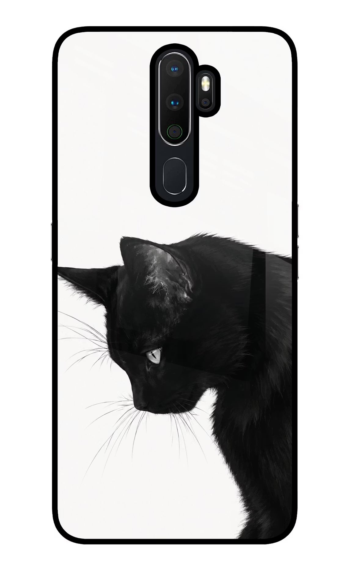 Shadow Gaze Oppo A5 2020/A9 2020 Glass Case - Shadow Gaze Oppo A5 2020/A9 2020 Glass Case Shadow Gaze Oppo A5 2020/A9 2020 Glass Case