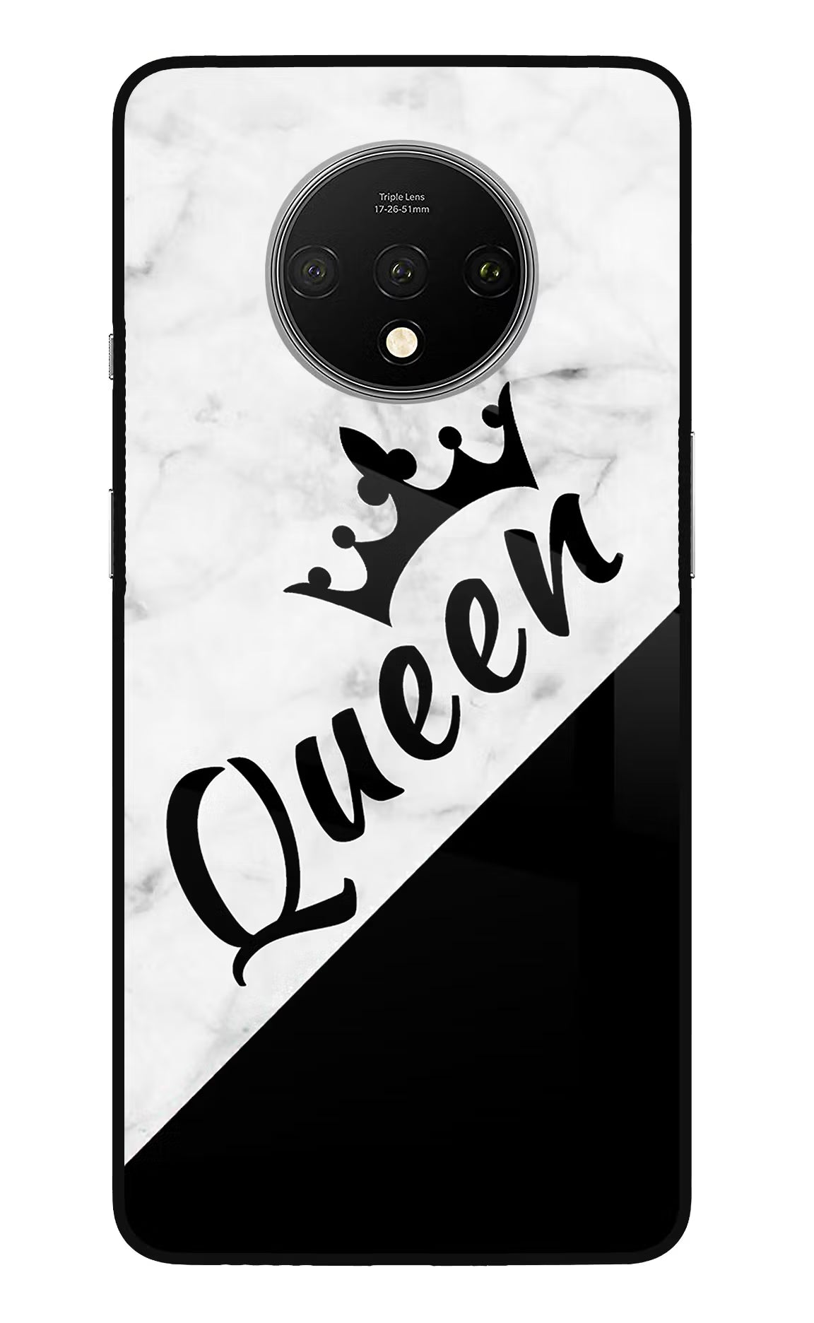 Queen Oneplus 7T Glass Case - Queen Oneplus 7T Glass Case Queen Oneplus 7T Glass Case