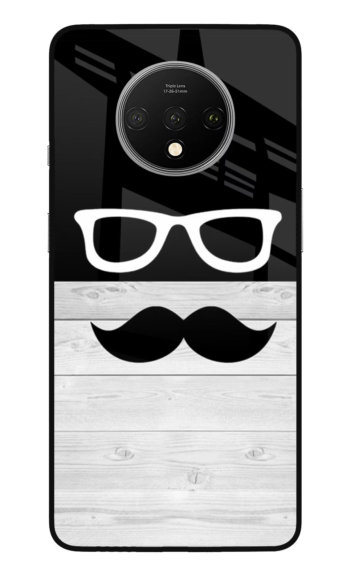 Mustache Oneplus 7T Glass Case - Mustache Oneplus 7T Glass Case Mustache Oneplus 7T Glass Case
