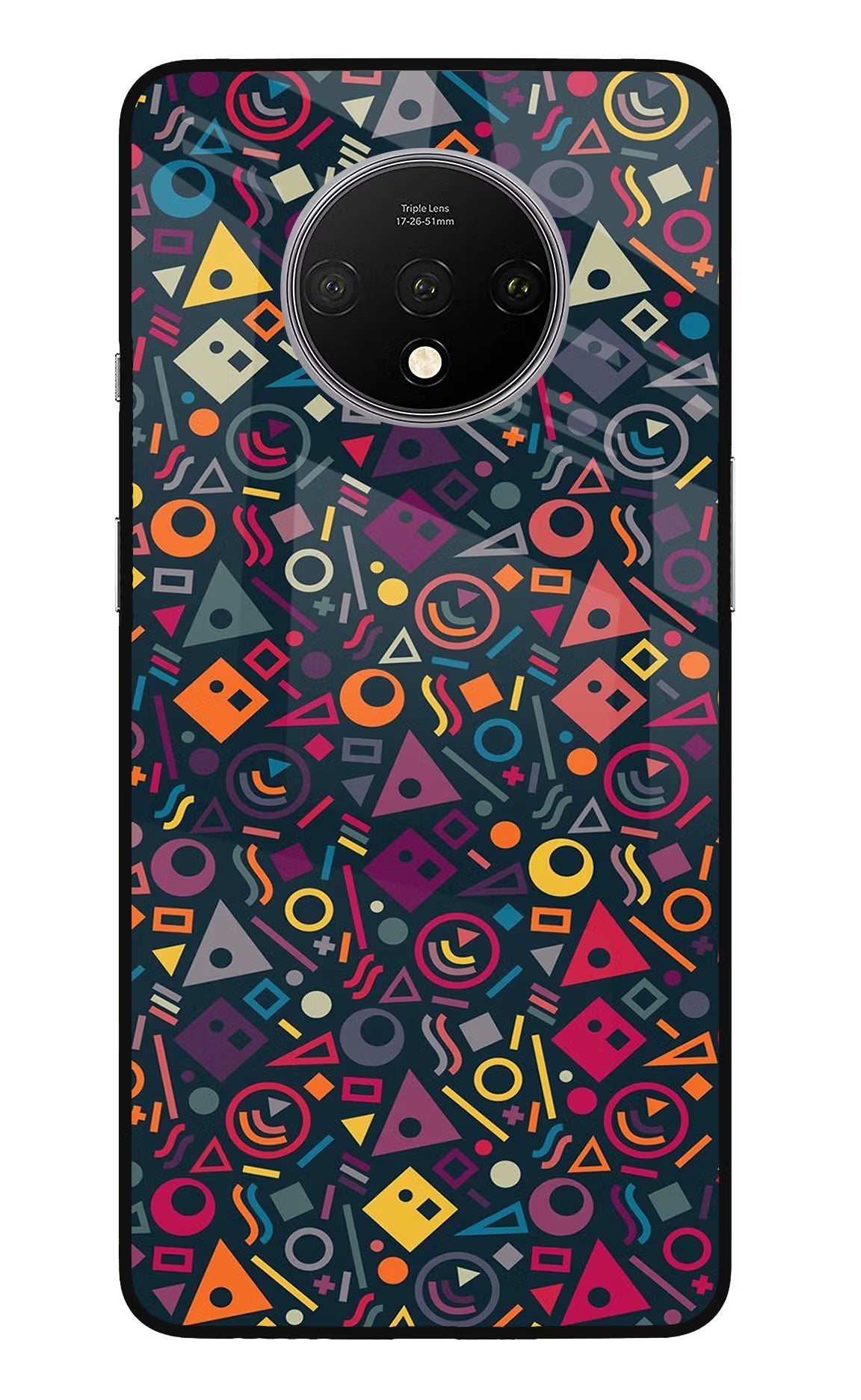 Geometric Abstract Oneplus 7T Glass Case - Geometric Abstract Oneplus 7T Glass Case Geometric Abstract Oneplus 7T Glass Case