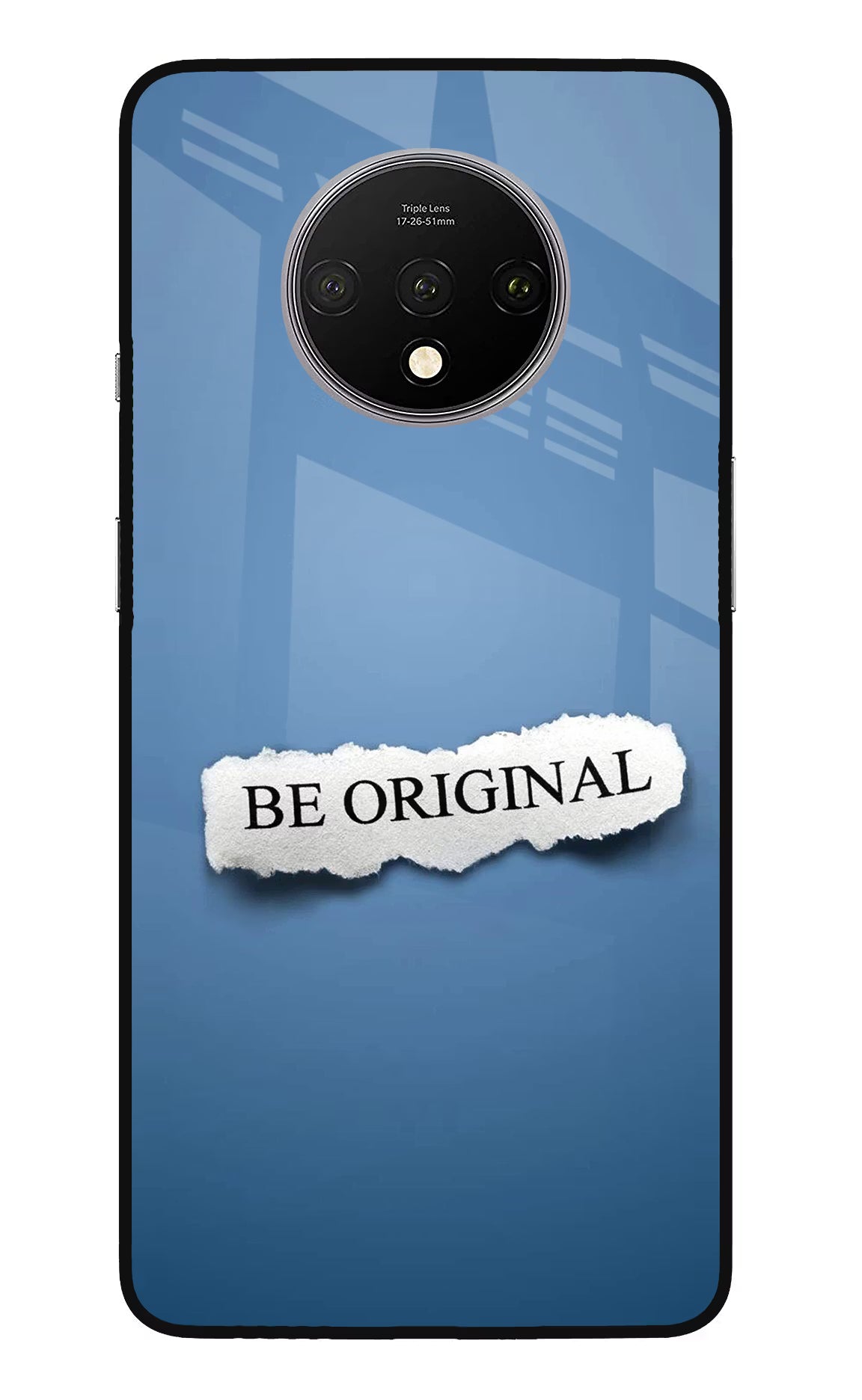 Be Original Oneplus 7T Glass Case - Be Original Oneplus 7T Glass Case Be Original Oneplus 7T Glass Case