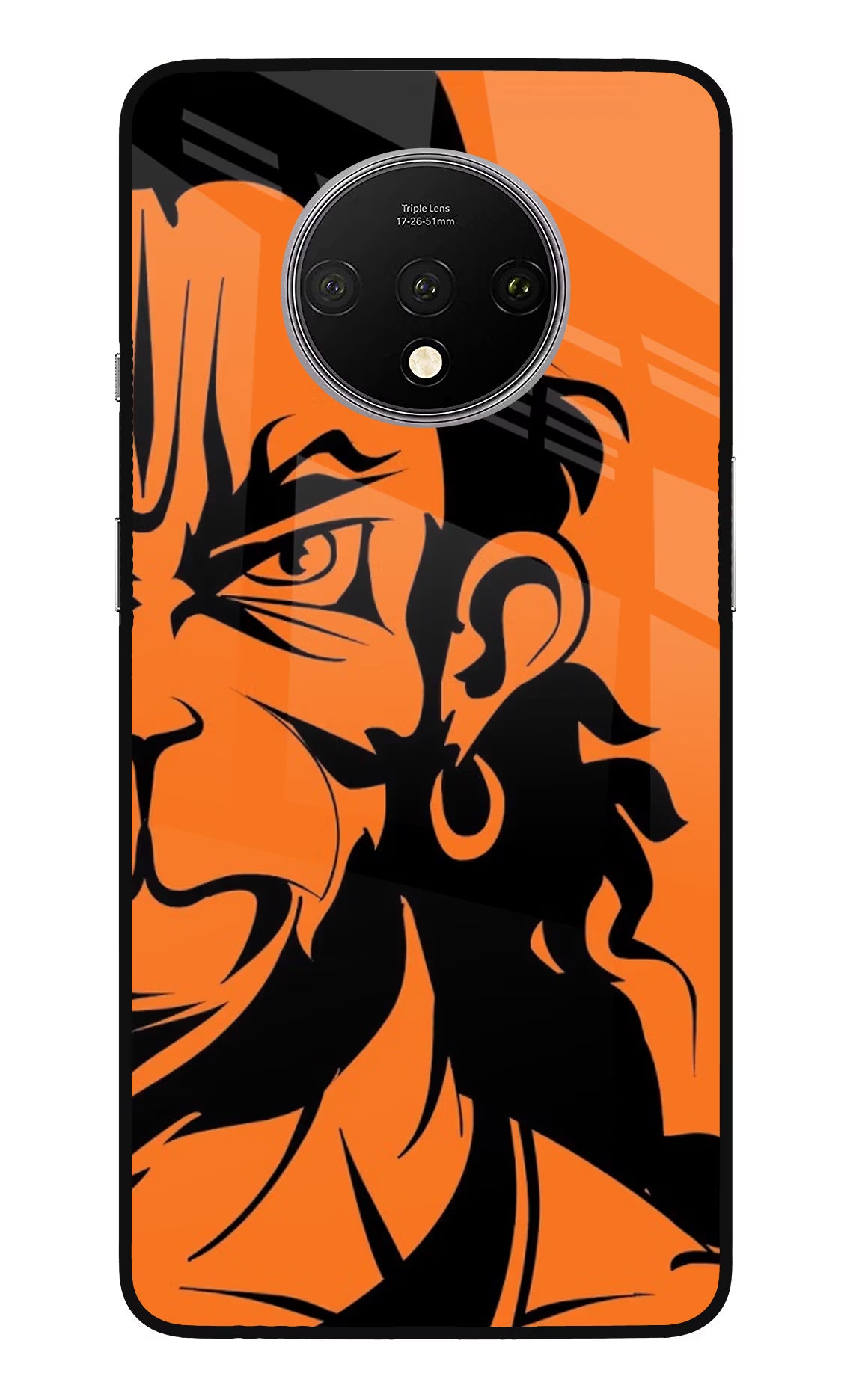 Hanuman Oneplus 7T Glass Case - Hanuman Oneplus 7T Glass Case Hanuman Oneplus 7T Glass Case