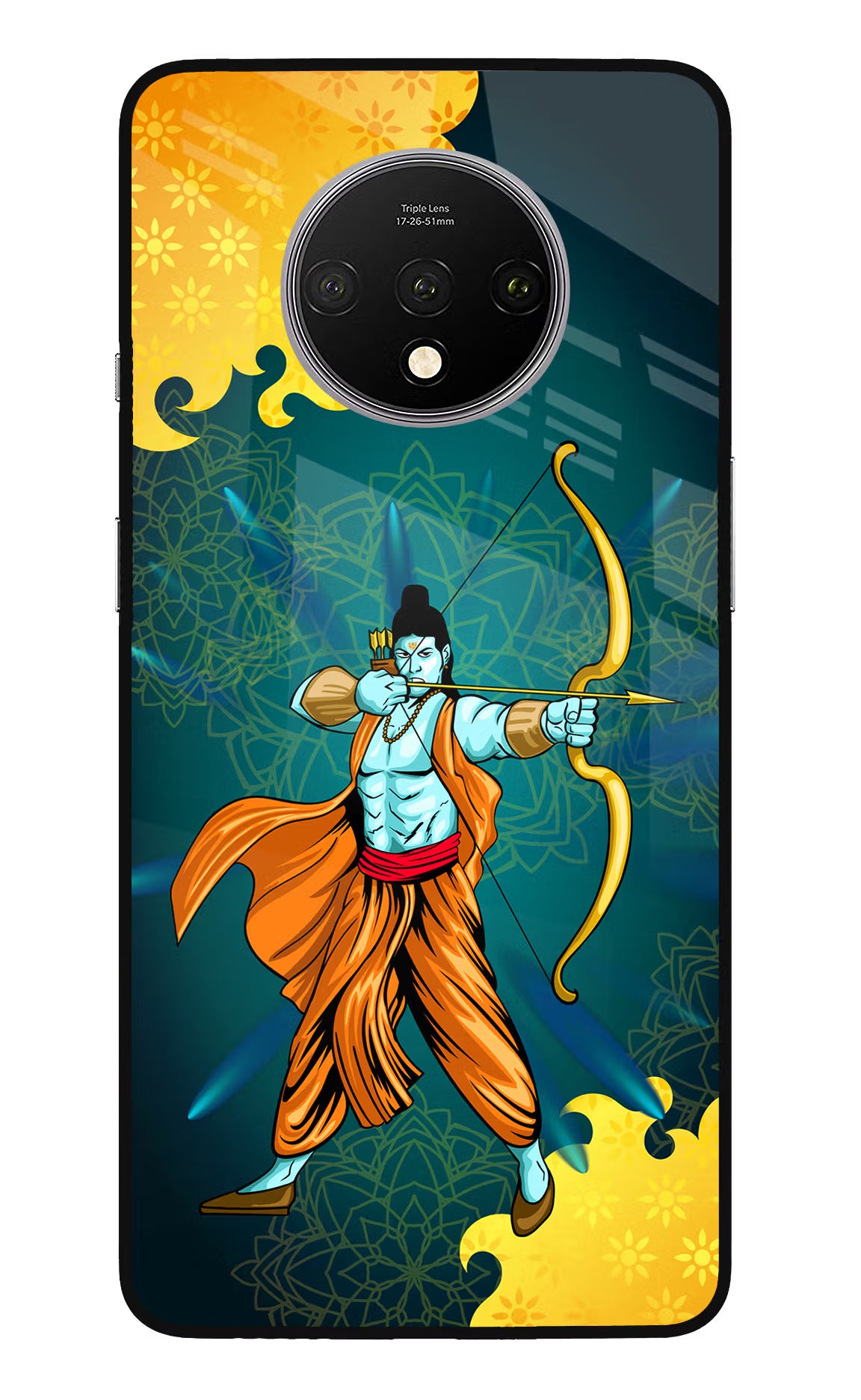 Lord Ram - 6 Oneplus 7T Glass Case - Lord Ram - 6 Oneplus 7T Glass Case Lord Ram - 6 Oneplus 7T Glass Case