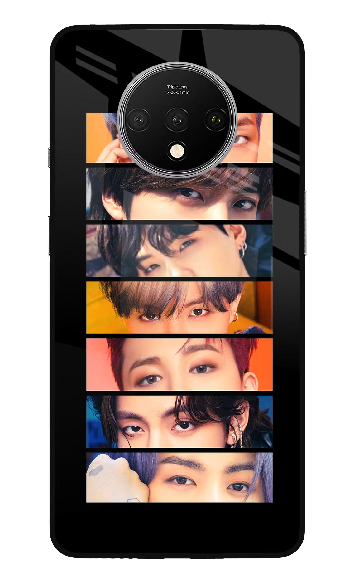 BTS Eyes Oneplus 7T Glass Case - BTS Eyes Oneplus 7T Glass Case BTS Eyes Oneplus 7T Glass Case