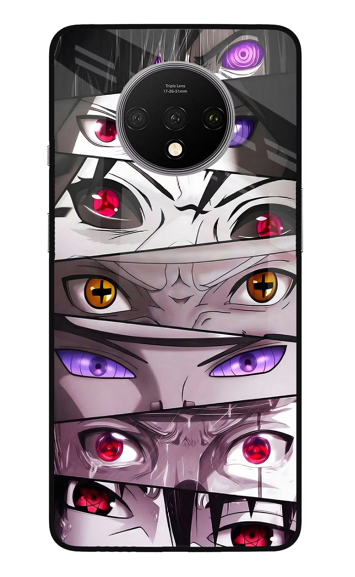 Naruto Anime Oneplus 7T Glass Case - Naruto Anime Oneplus 7T Glass Case Naruto Anime Oneplus 7T Glass Case