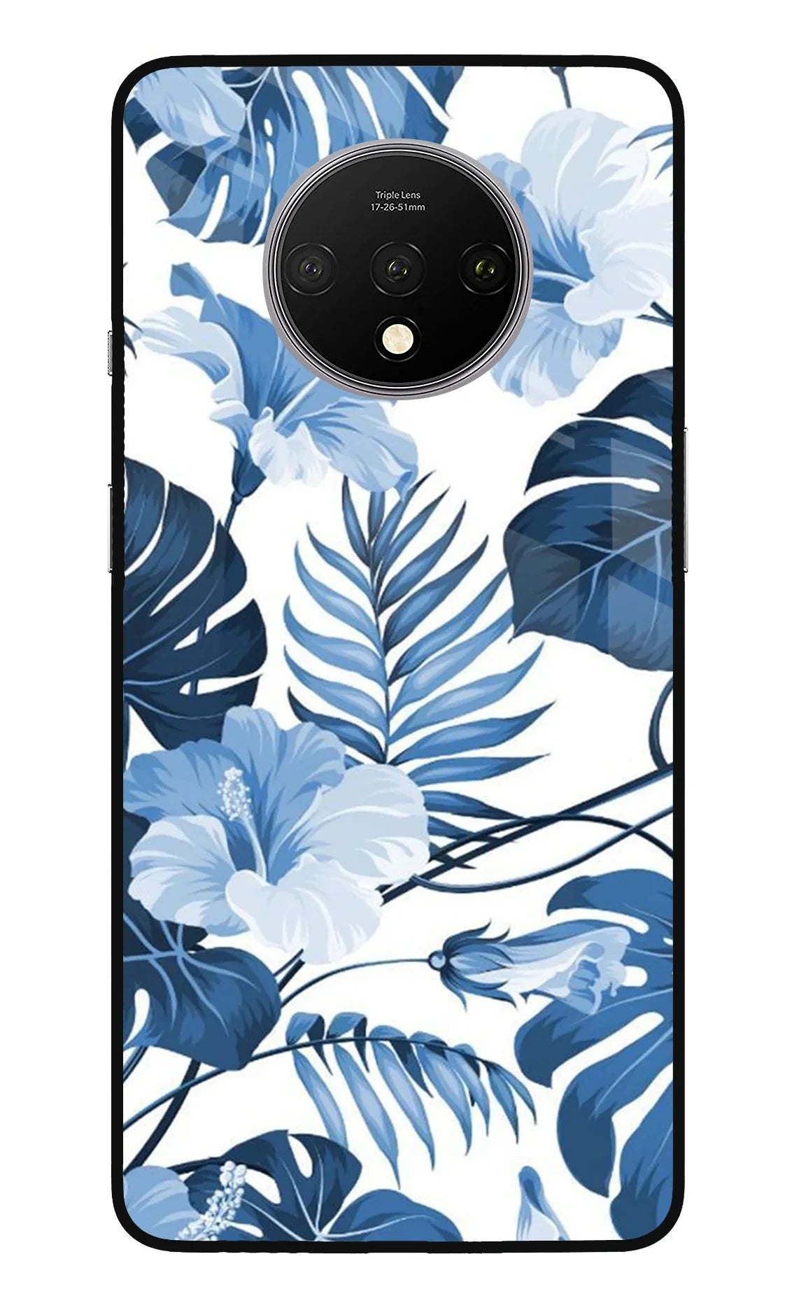 Fabric Art Oneplus 7T Glass Case - Fabric Art Oneplus 7T Glass Case Fabric Art Oneplus 7T Glass Case