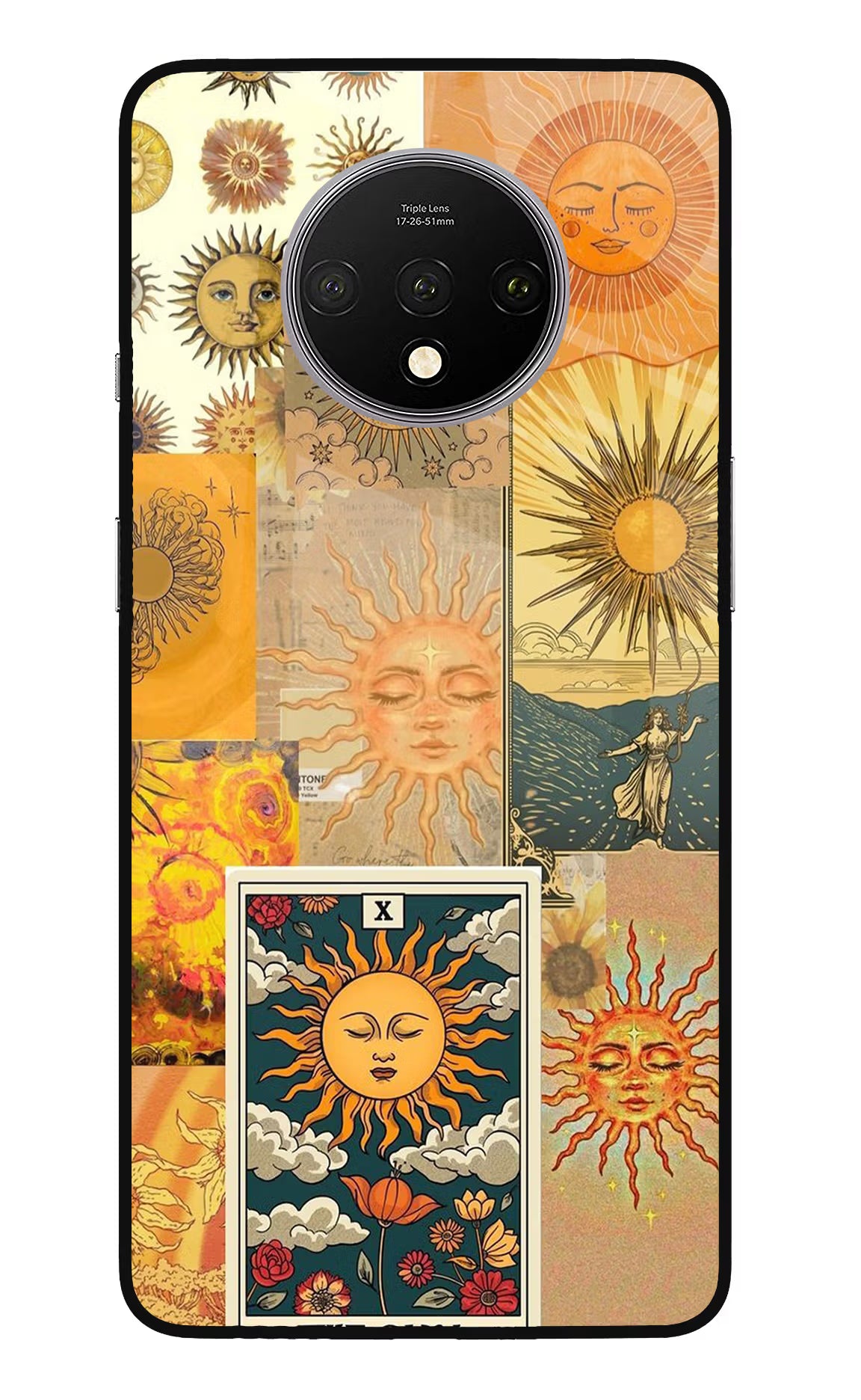 Sun Oneplus 7T Glass Case - Sun Oneplus 7T Glass Case Sun Oneplus 7T Glass Case